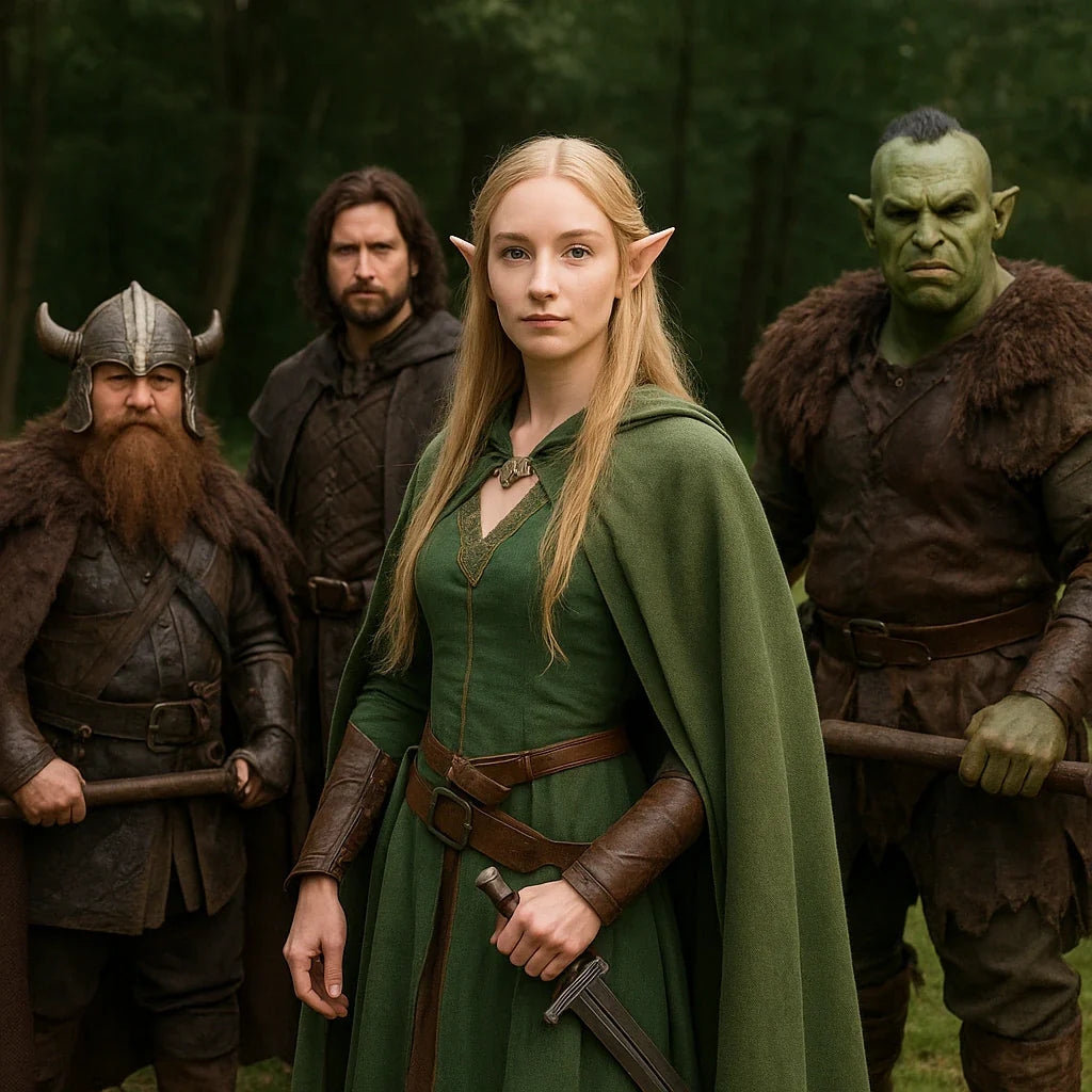 Recreacionismo fantasía. Tienda Medieval