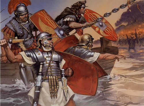 Escudos del Imperio Romano: protección, identidad y evolución del Siglo I a.C. al Siglo V d.C.