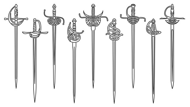 La evolución de la espada: Del acero medieval al arte del duelo, el nacimiento del Estoque y del Rapier alemán del siglo XVII