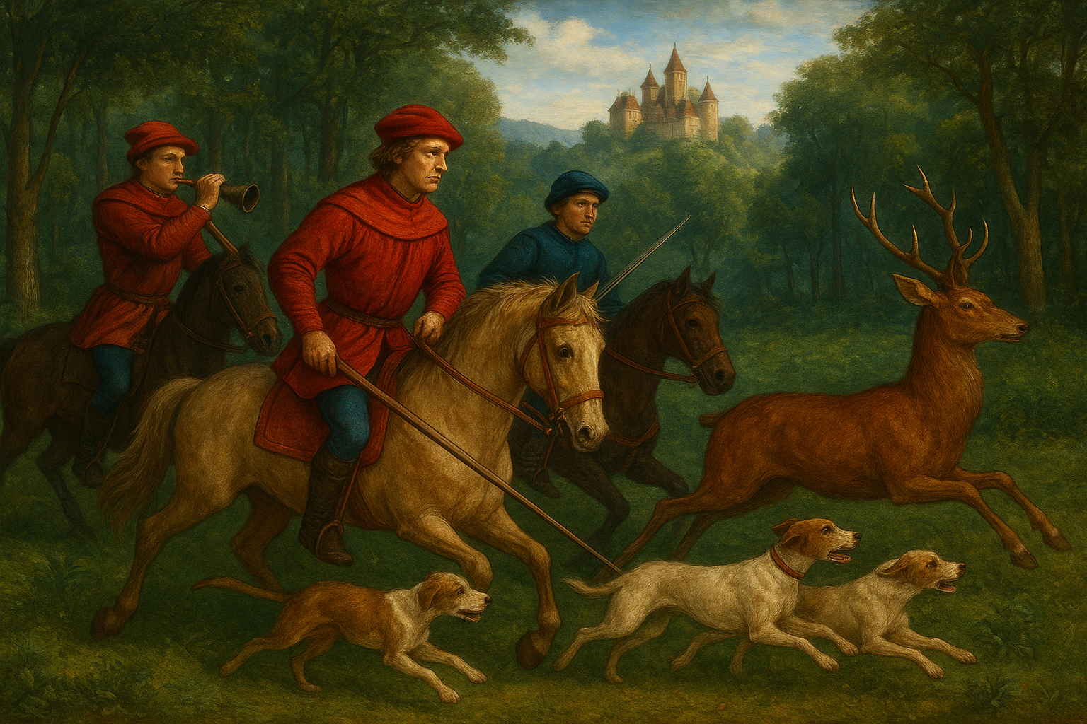 La caza en la Edad Media: el deporte de reyes y caballeros