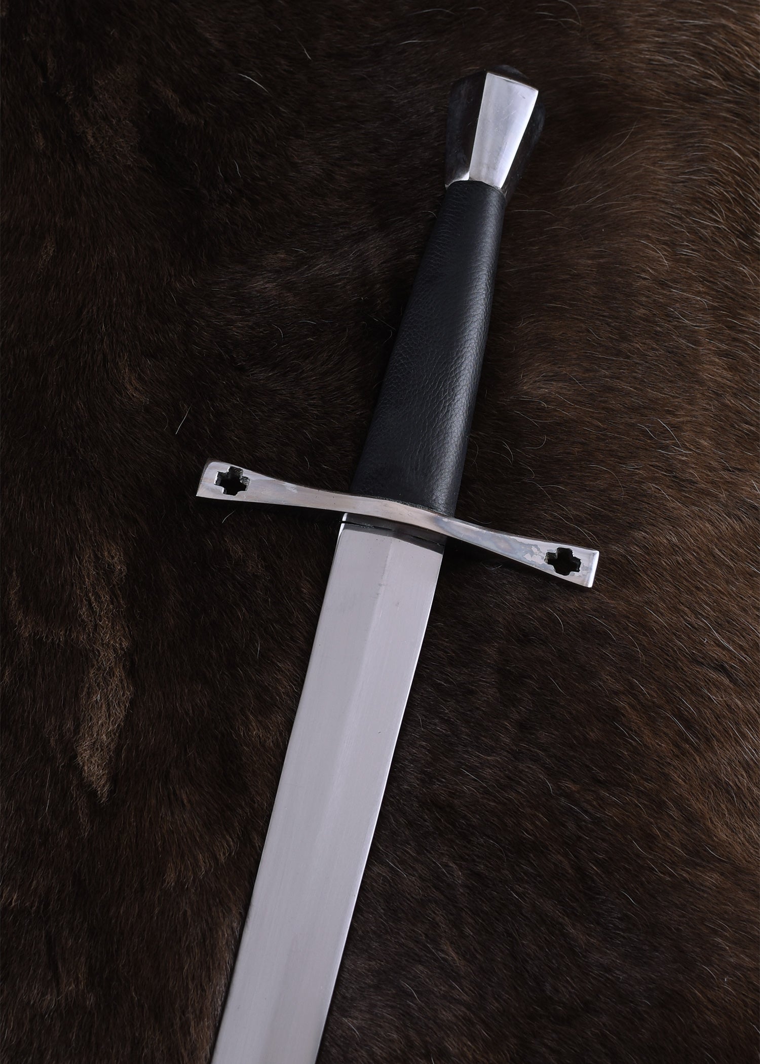 Imagen única de: Espada Medieval De Una Mano Con Cruz, Acero , Categoría-C