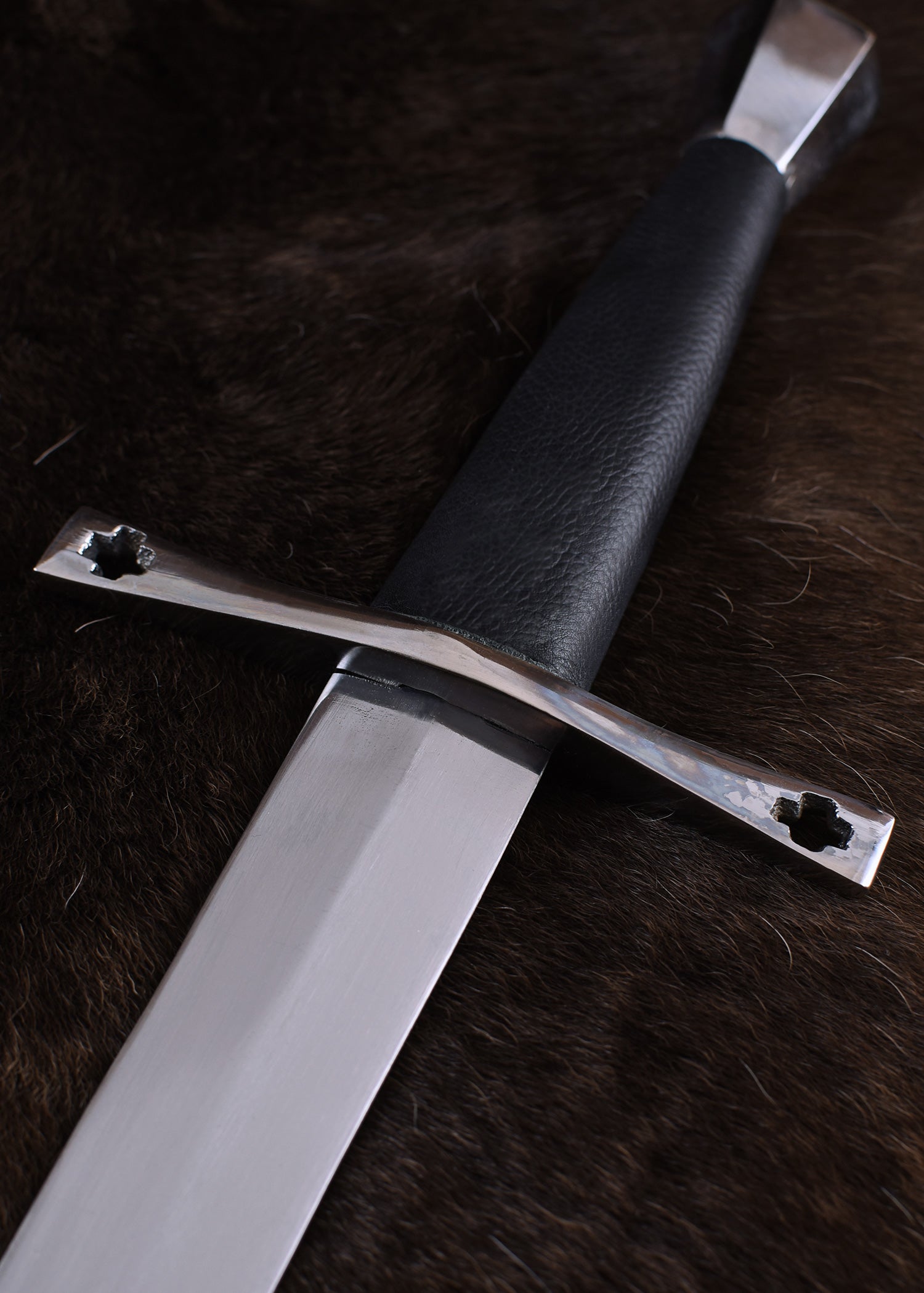 Imagen única de: Espada Medieval De Una Mano Con Cruz, Acero , Categoría-C