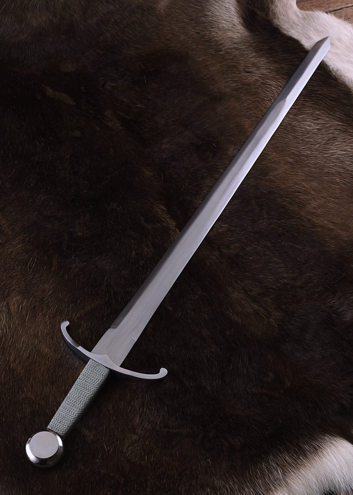 Imagen única de: Espada Medieval De Una Mano Fabricada En Acero. , Categoría-C