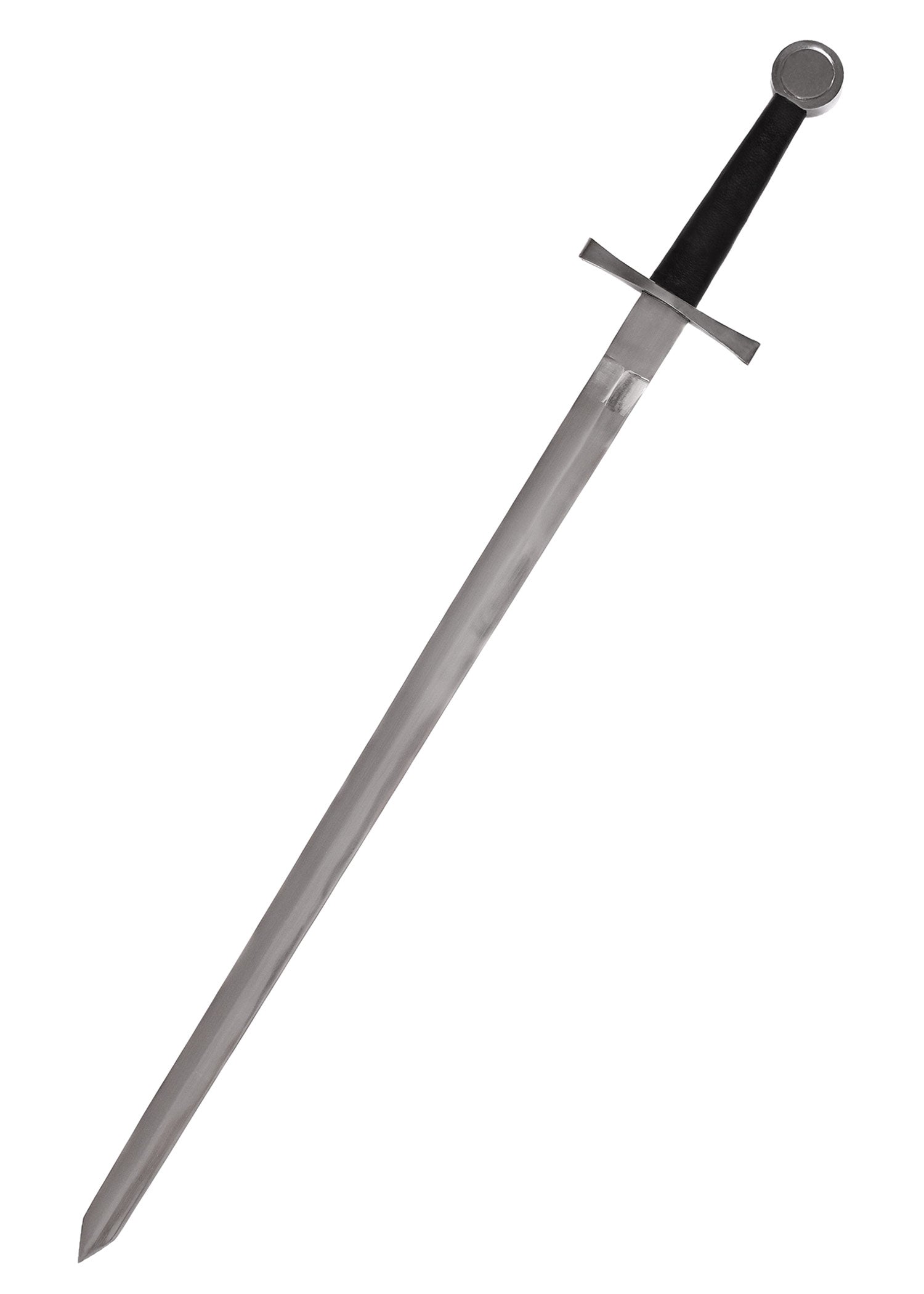 Imagen única de: Espada Medieval De Una Mano Con Pomo De Disco, Acero , Categoría-C