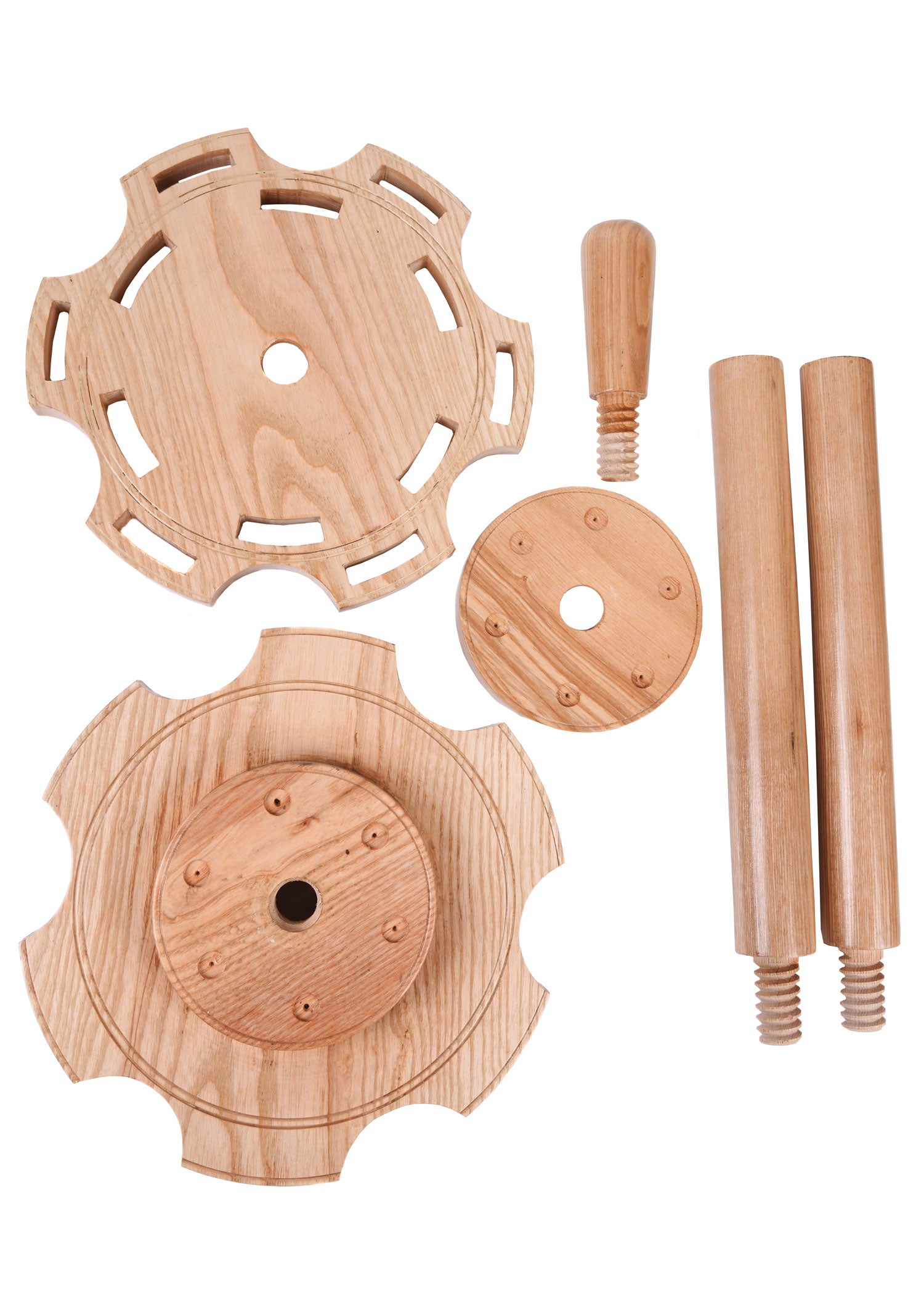 Imagen única de: Soporte Redondo Para 12 Espadas, Madera.