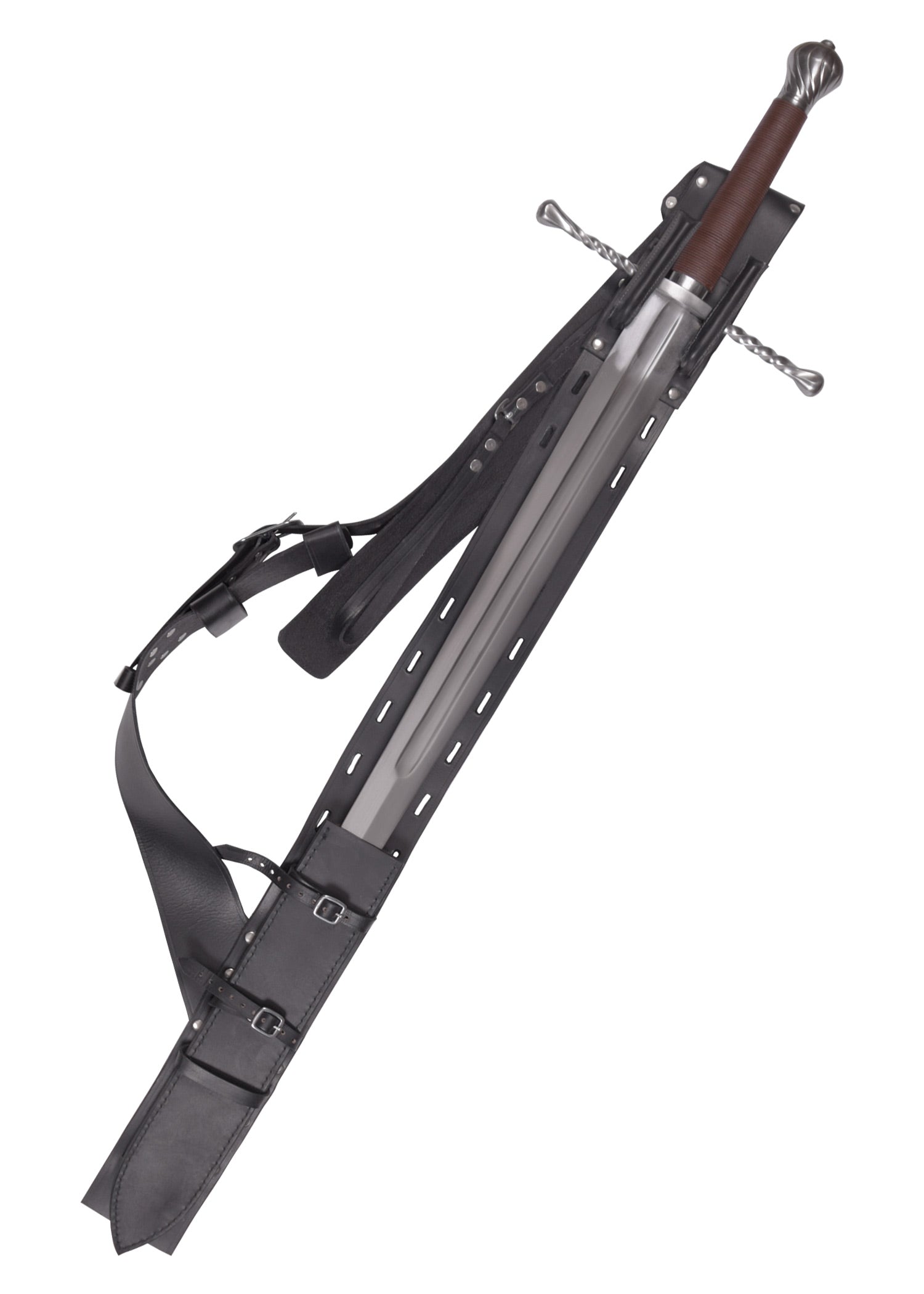 Imagen única de: Funda Trasera De Cuero Negro.