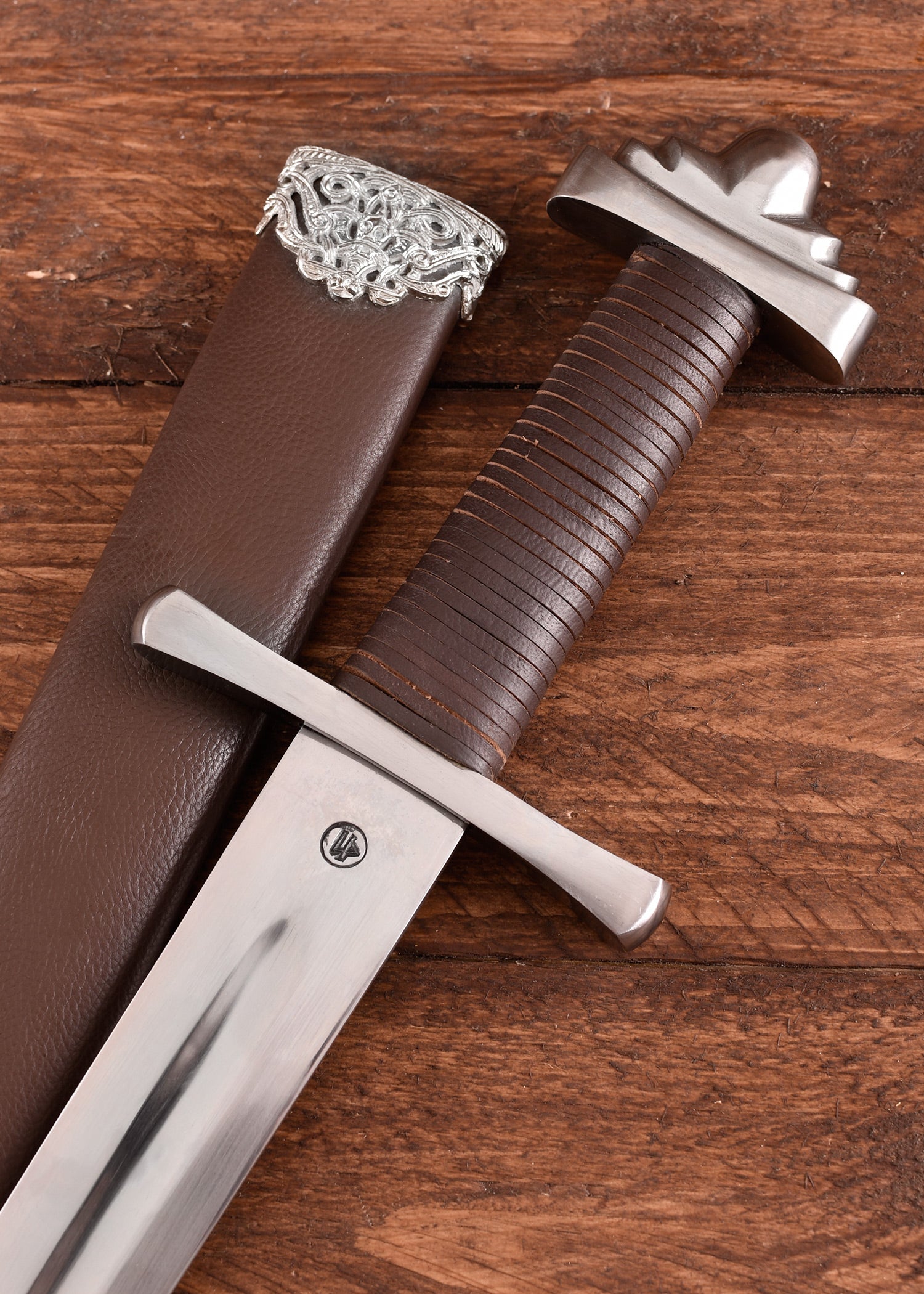 Imagen única de: Placa Embocadura De Vaina De Espada Para Espadas Vikingas