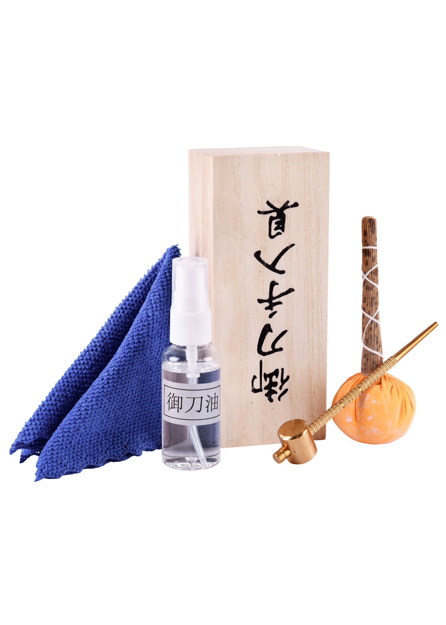 Imagen única de: Set De Cuidado Para Hojas Japonesas En Caja De Madera.