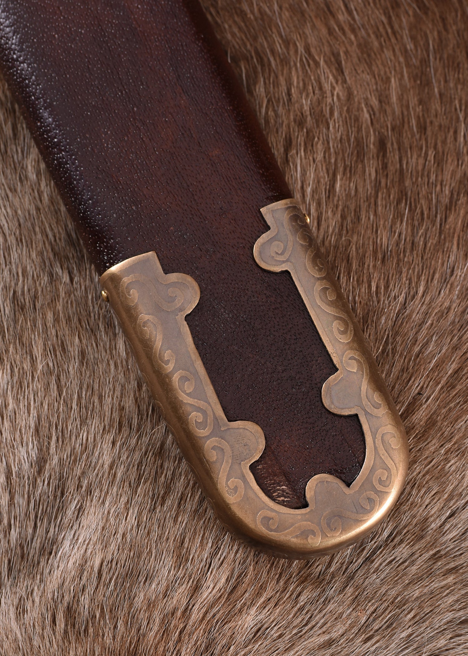 Imagen única de: Espada De Época Vendel Con Vaina, Empuñadura De Latón