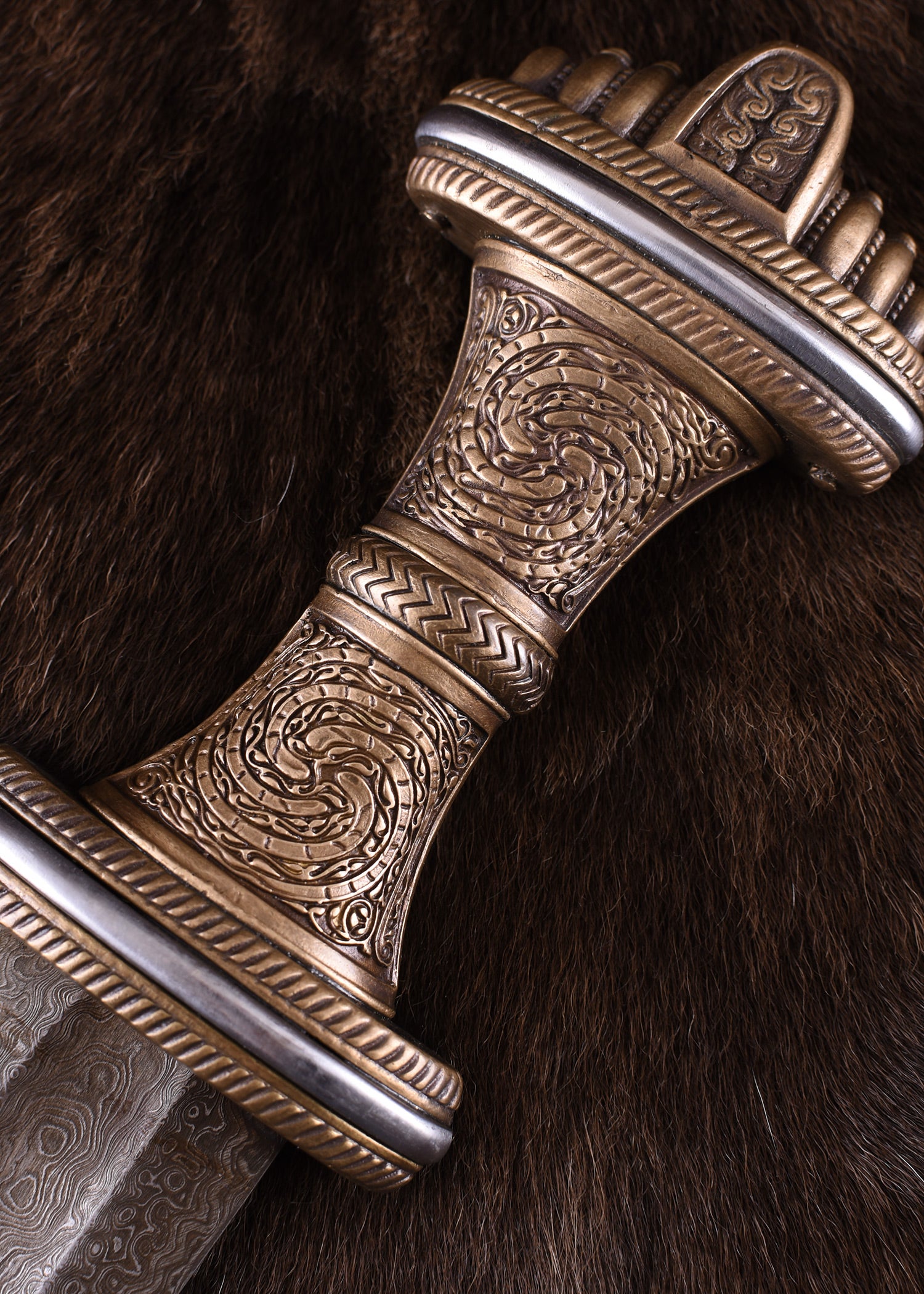 Imagen única de: Espada Anglosajona Fetter Lane, Siglo Viii, Acero De Damasco , Categoría-C