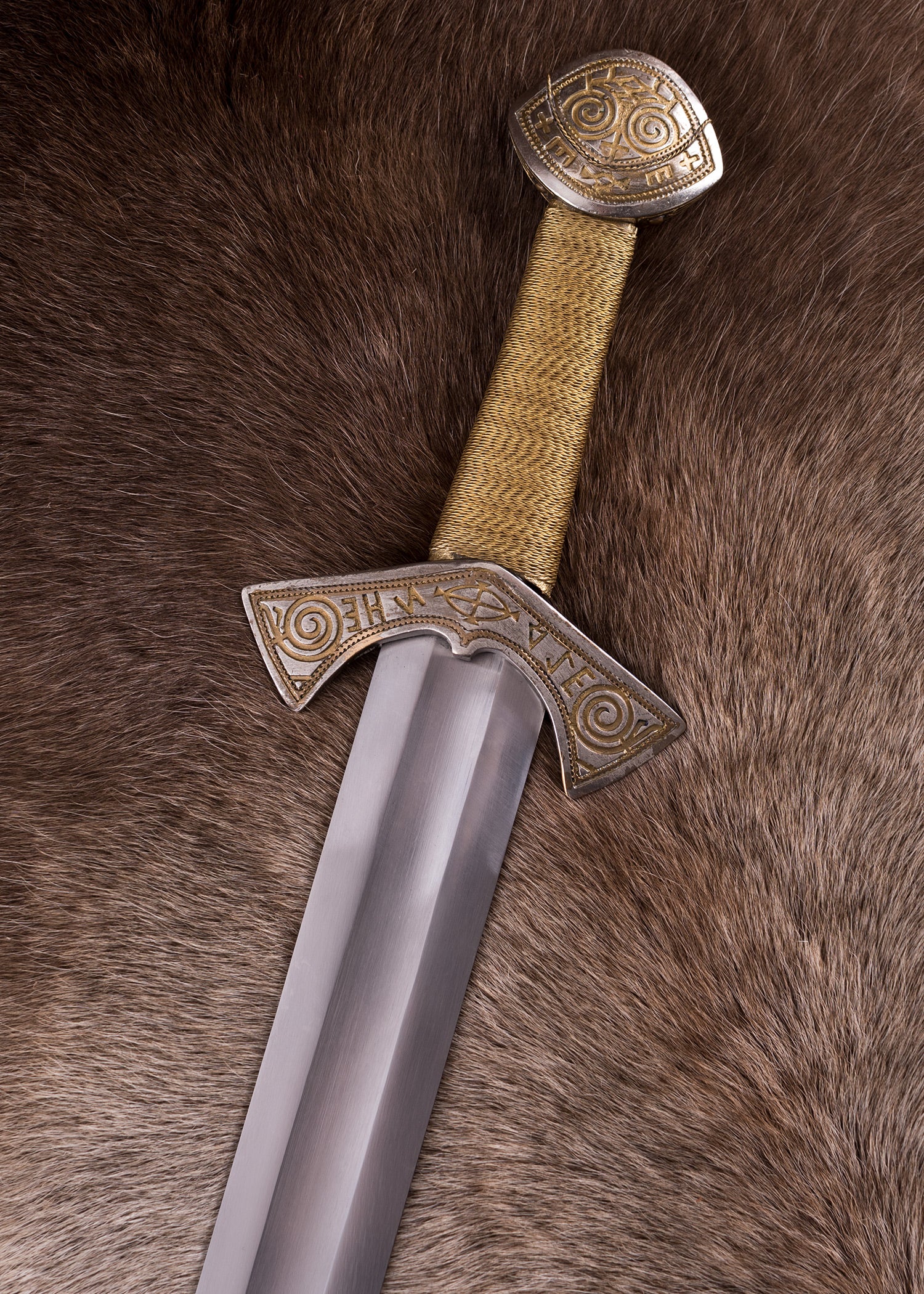 Imagen única de: Espada Vikinga De Langeid Con Vaina Categoría-B