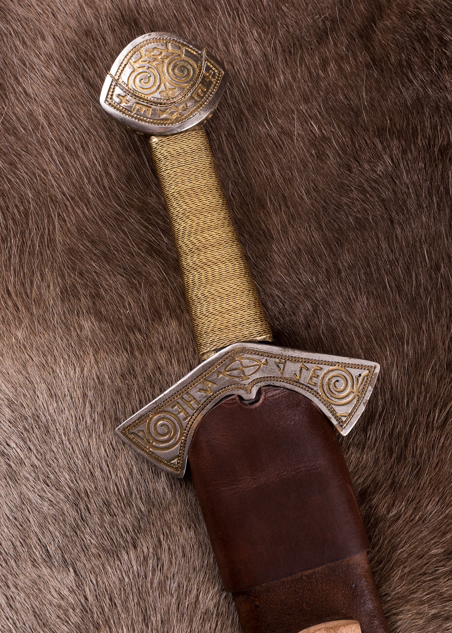 Imagen única de: Espada Vikinga De Langeid Con Vaina Categoría-B