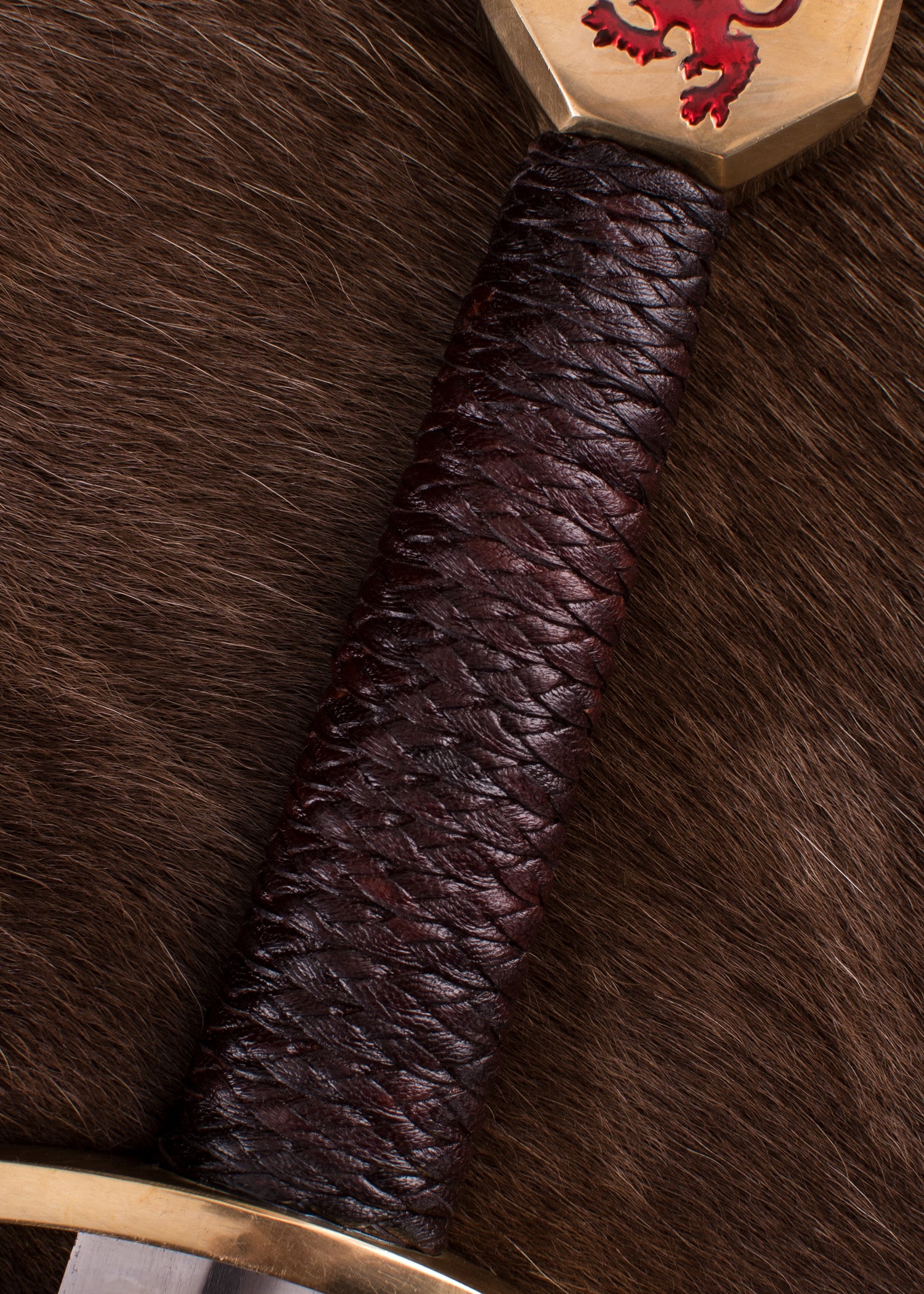 Imagen única de: Espada Bruce, Espada Medieval De Una Mano Con Vaina , Categoría-C