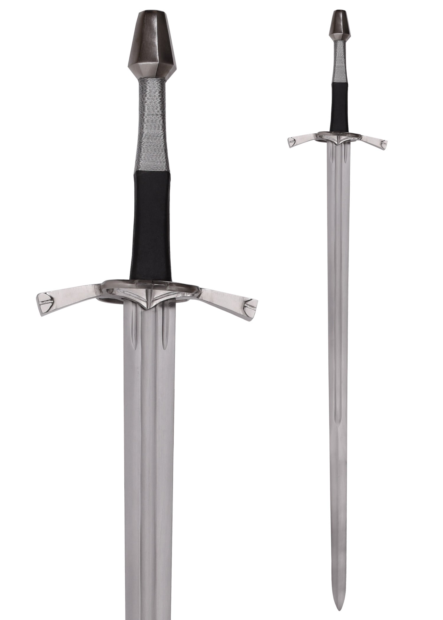 Imagen única de: Espada Larga Con Anillo Protector, Siglo Xv, Incluida Vaina , Categoría-C