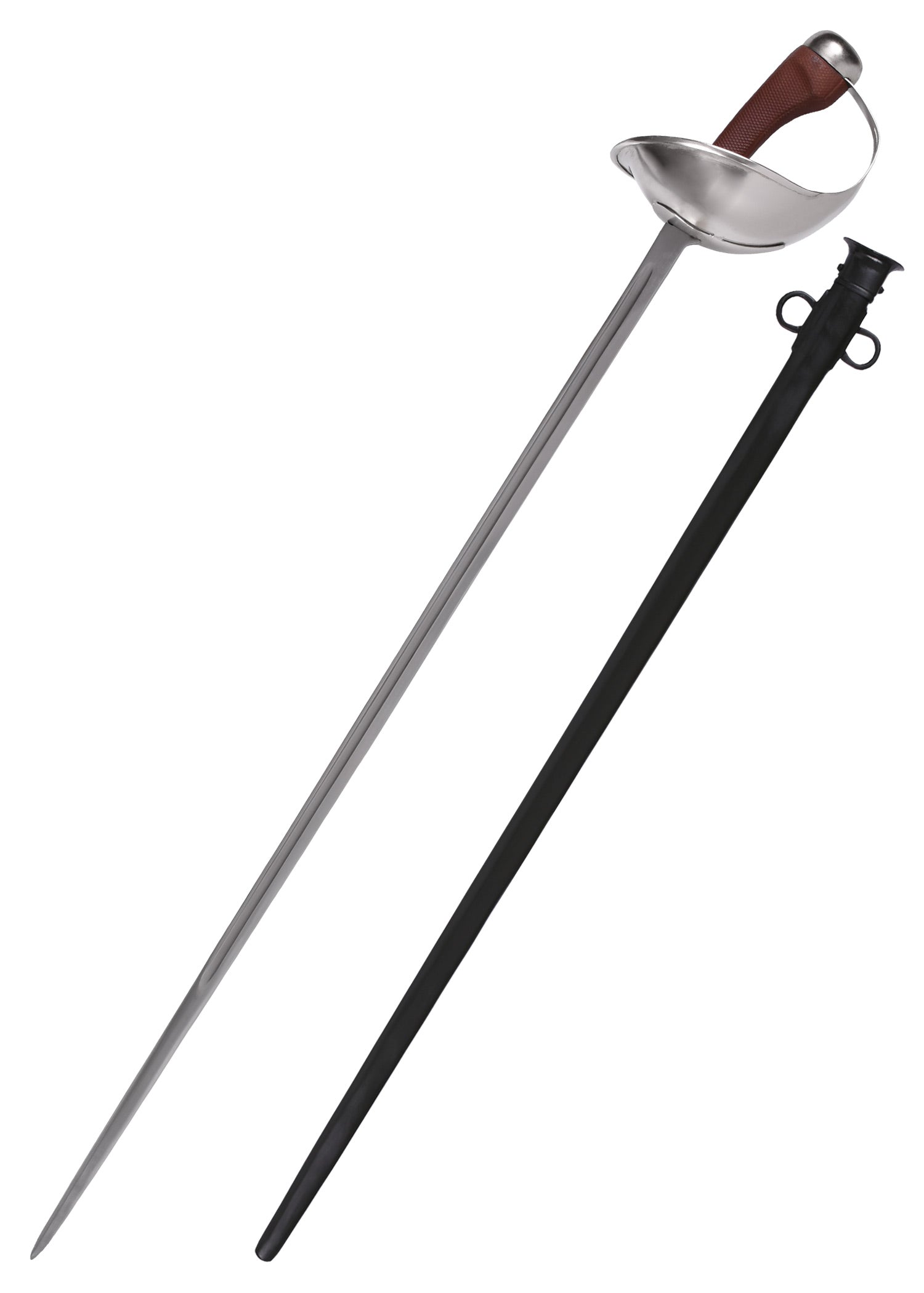 Imagen única de: Espada De La Caballería Británica, Modelo 1908, Con Vaina Metálica. Categoría-B