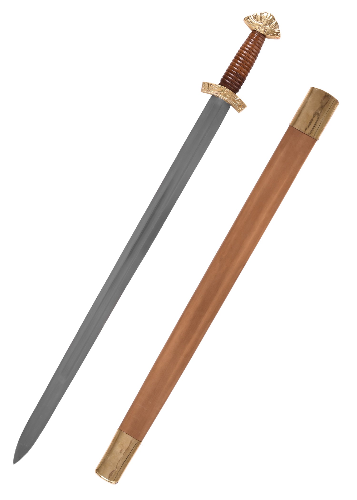 Imagen única de: Espada Larga Vikinga Con Vaina , Categoría-C