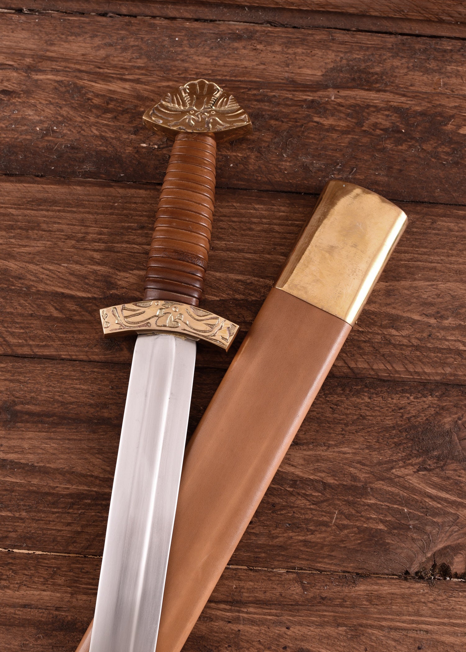 Imagen única de: Espada Larga Vikinga Con Vaina , Categoría-C