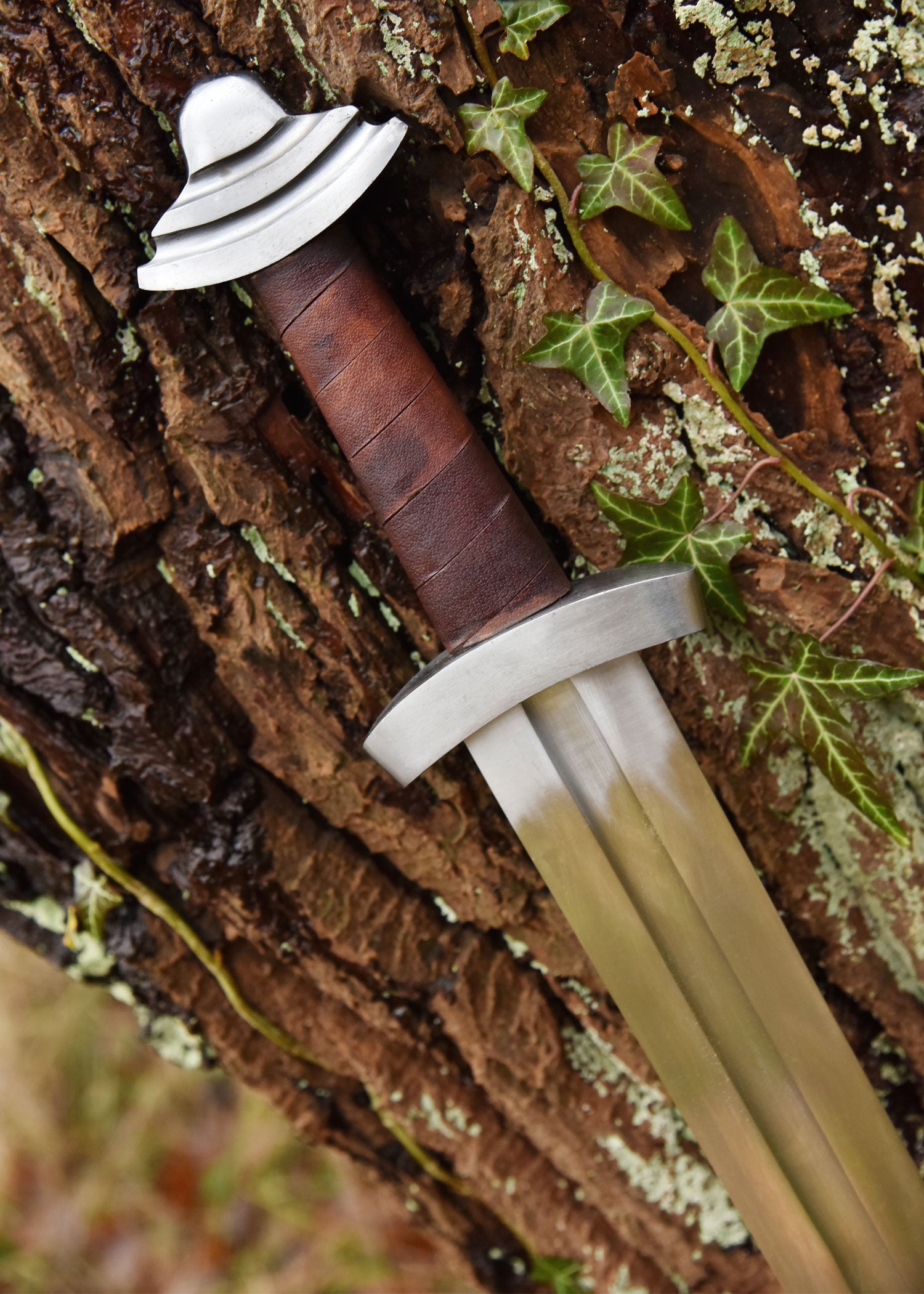 Imagen única de: Espada Vikinga Con Vaina, Siglo Xi, Espada De Combate Categoría-B