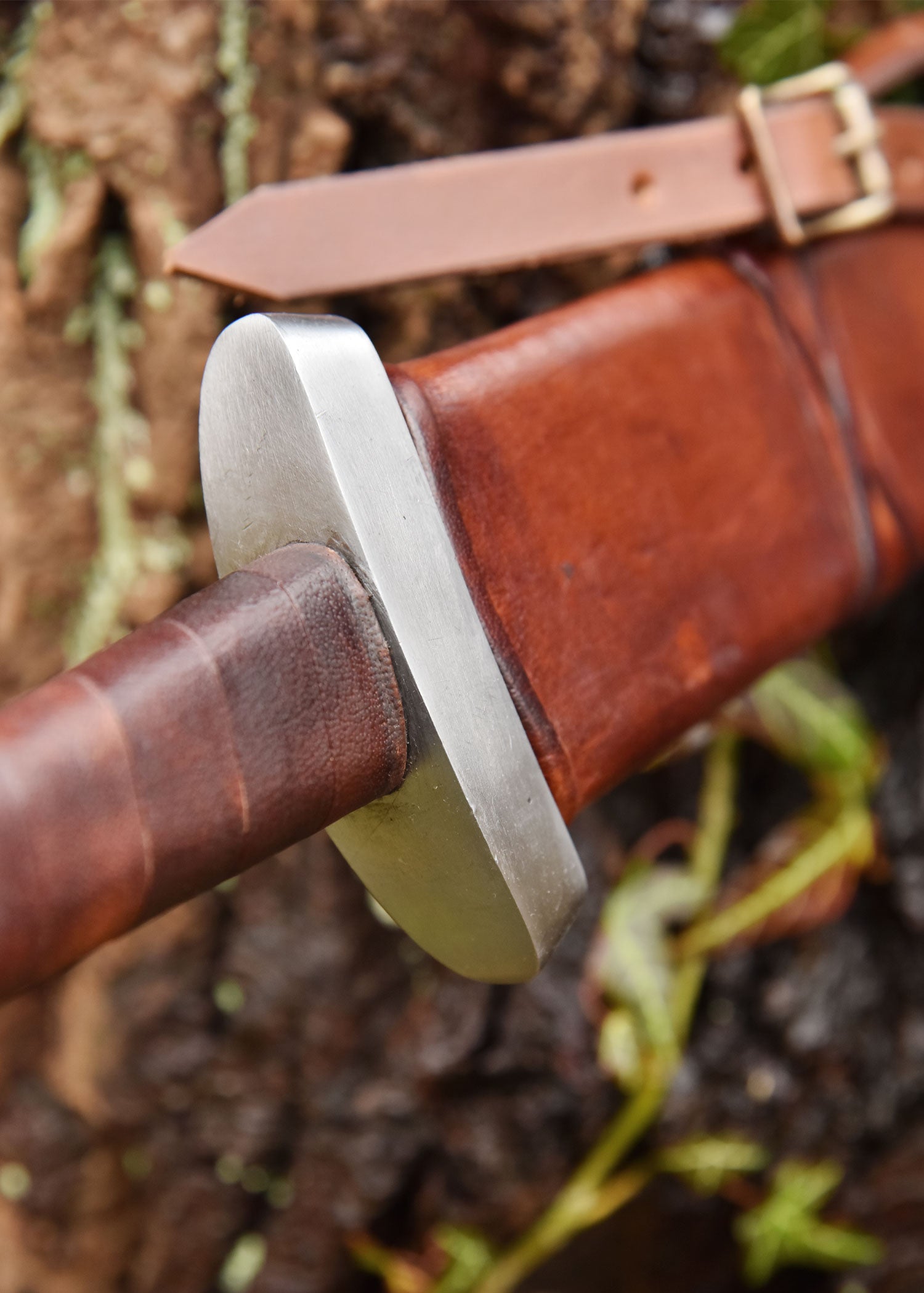 Imagen única de: Espada Vikinga Con Vaina, Siglo Xi, Espada De Combate Categoría-B