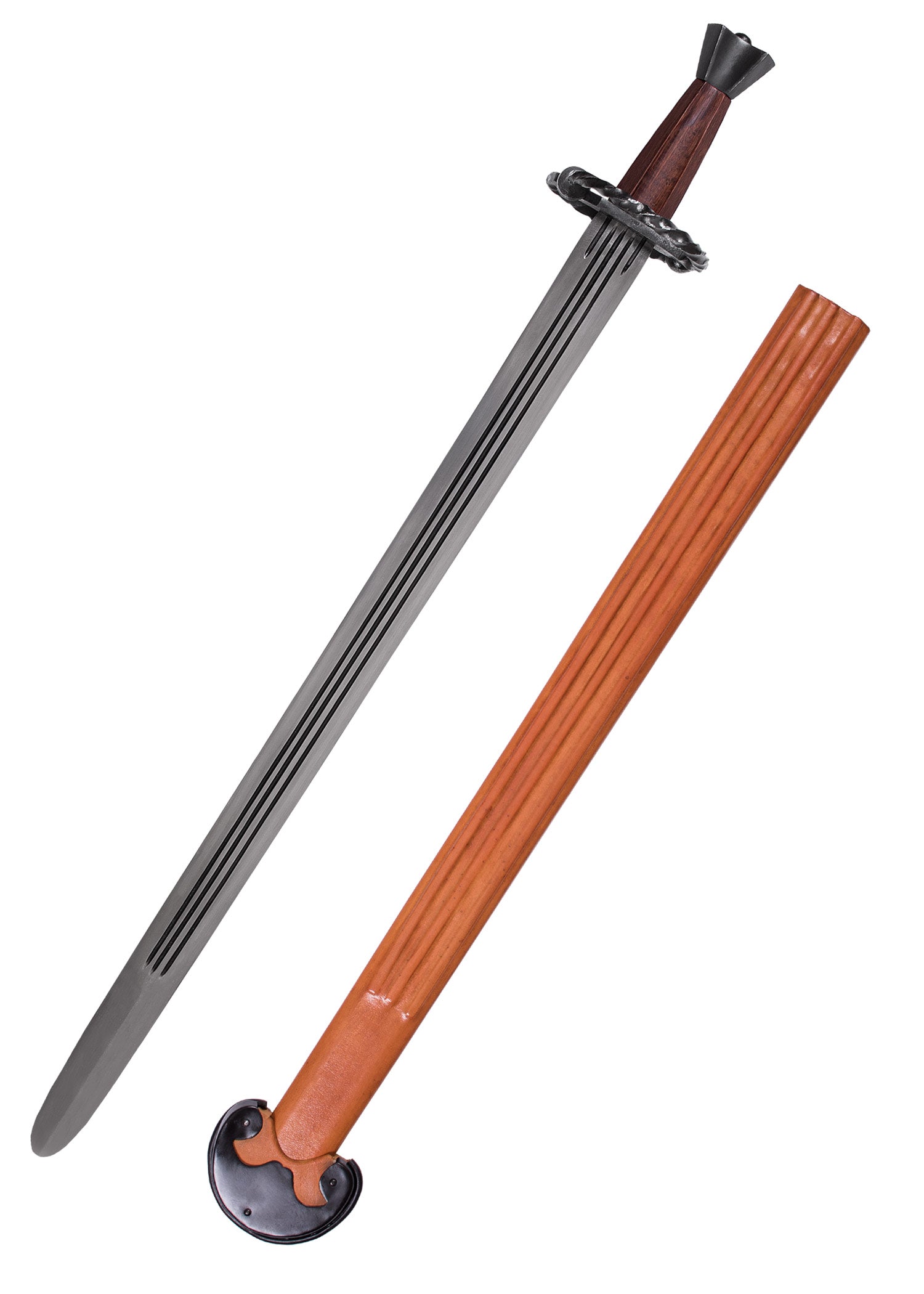 Espada Katzbalger, Para Combate De Espectáculo De Luces, Categoría-C, Con Vaina - Tienda Medieval Sitio Oficial.