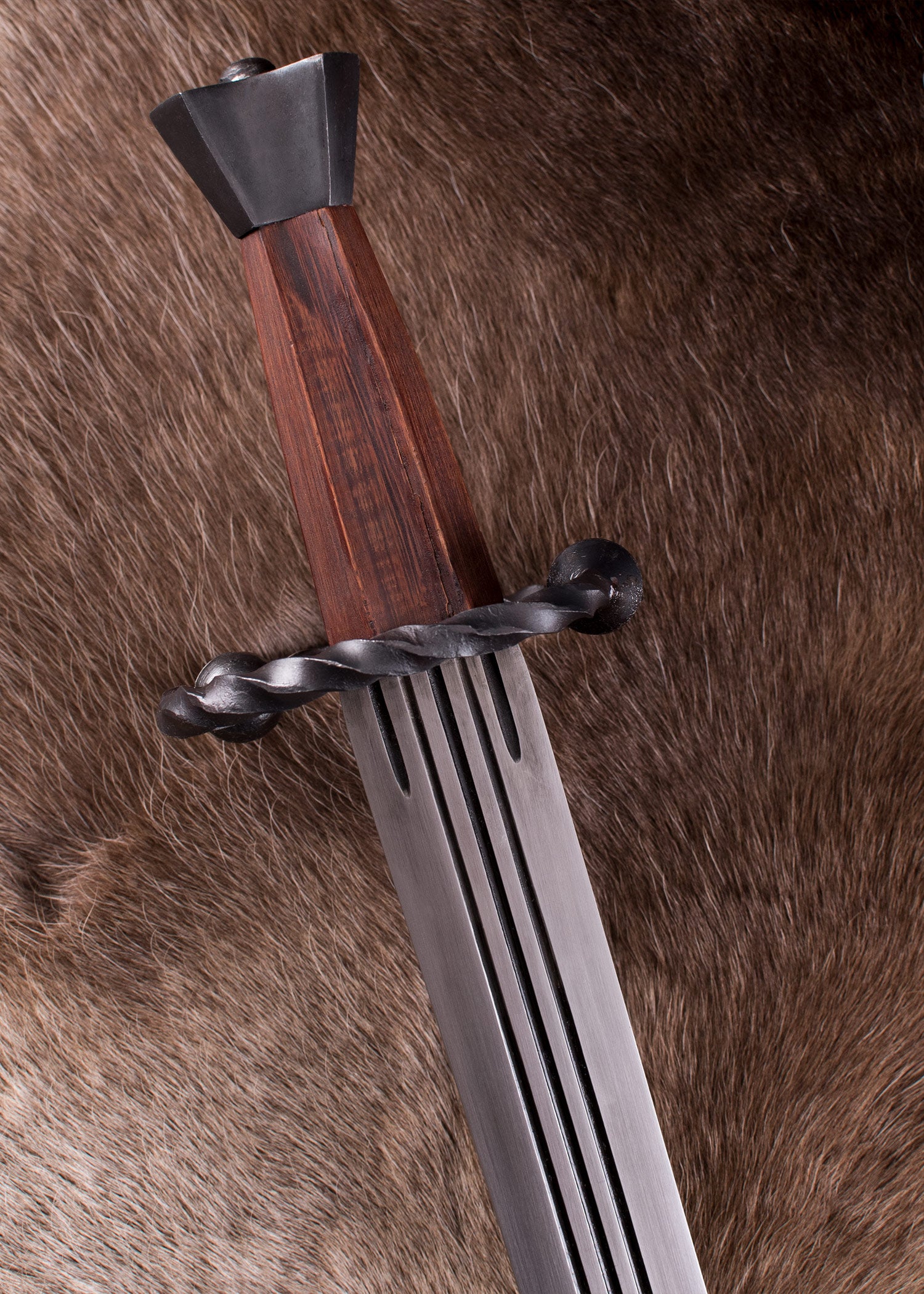 Espada Katzbalger, Para Combate De Espectáculo De Luces, Categoría-C, Con Vaina - Tienda Medieval Sitio Oficial.