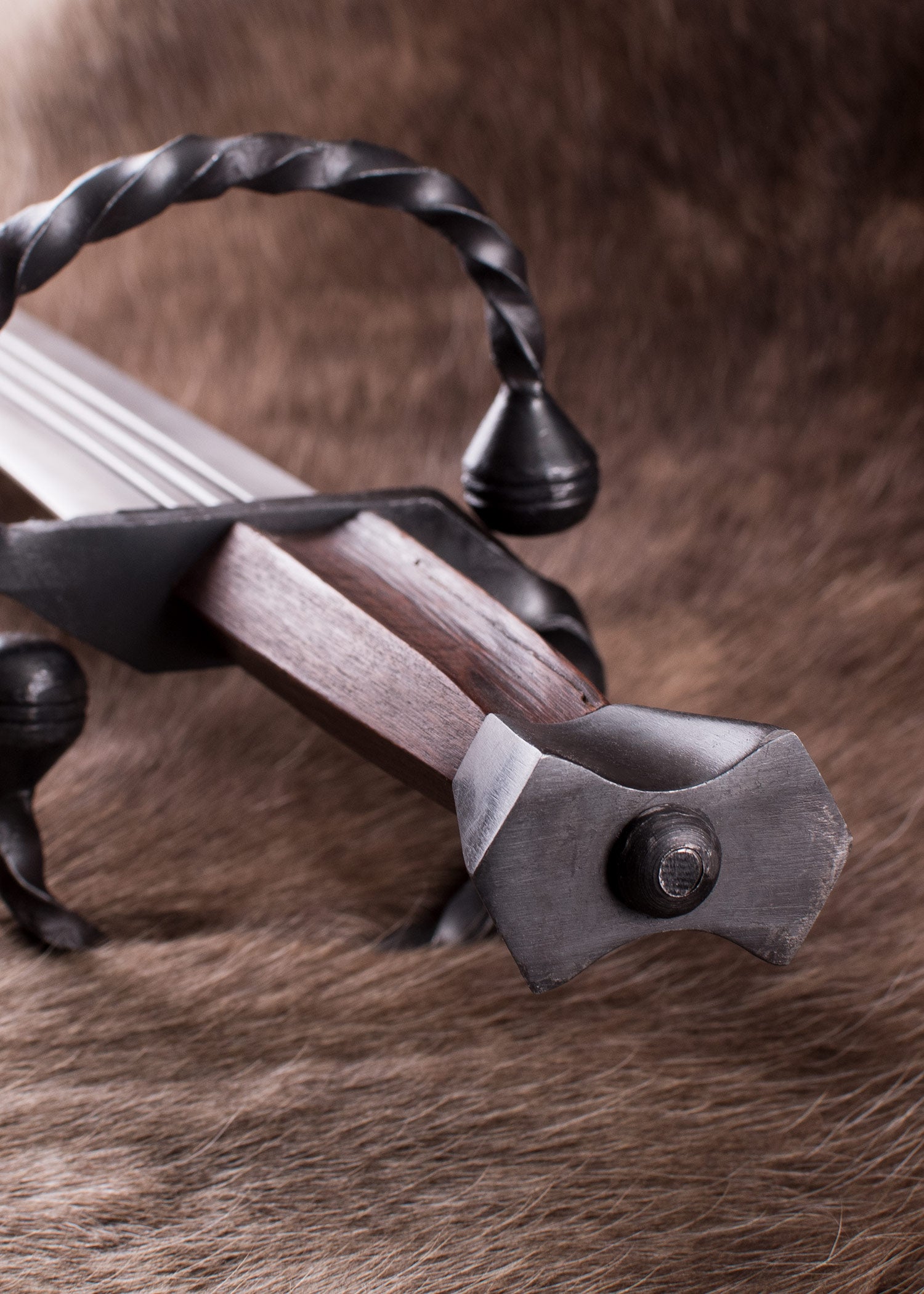 Espada Katzbalger, Para Combate De Espectáculo De Luces, Categoría-C, Con Vaina - Tienda Medieval Sitio Oficial.
