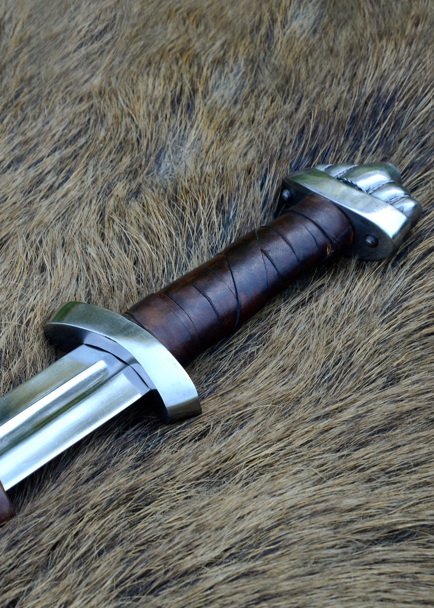 Imagen única de: Espada Vikinga Con Vaina, Siglo X, Espada De Combate Categoría-B