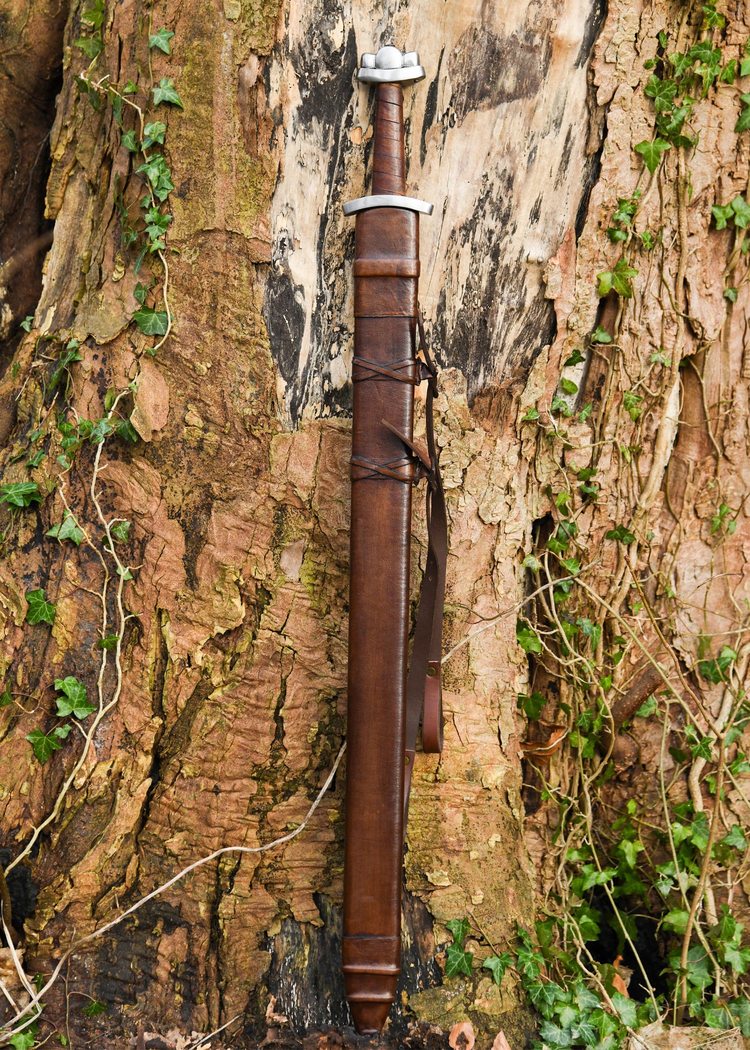 Imagen única de: Espada Vikinga Temprana Godfred Con Vaina, Combate Categoría-B Categoría-B