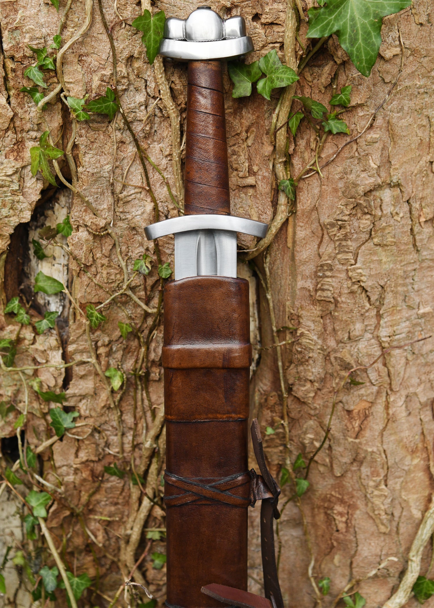 Imagen única de: Espada Vikinga Temprana Godfred Con Vaina, Combate Categoría-B Categoría-B