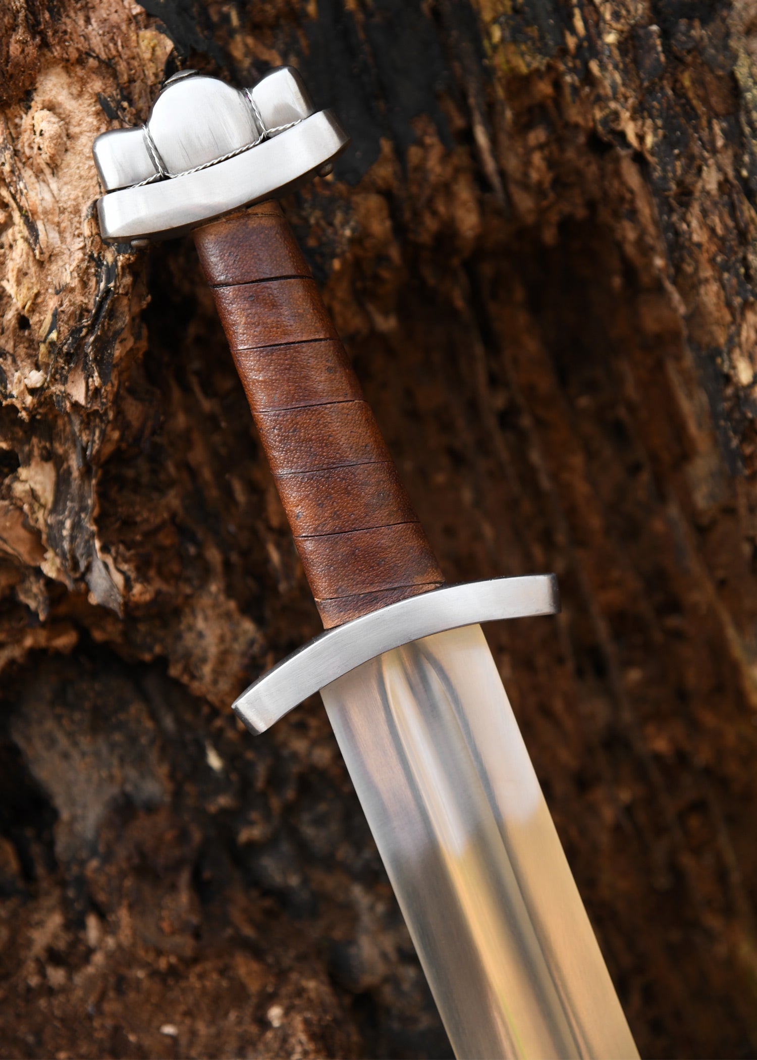 Imagen única de: Espada Vikinga Temprana Godfred Con Vaina, Combate Categoría-B Categoría-B