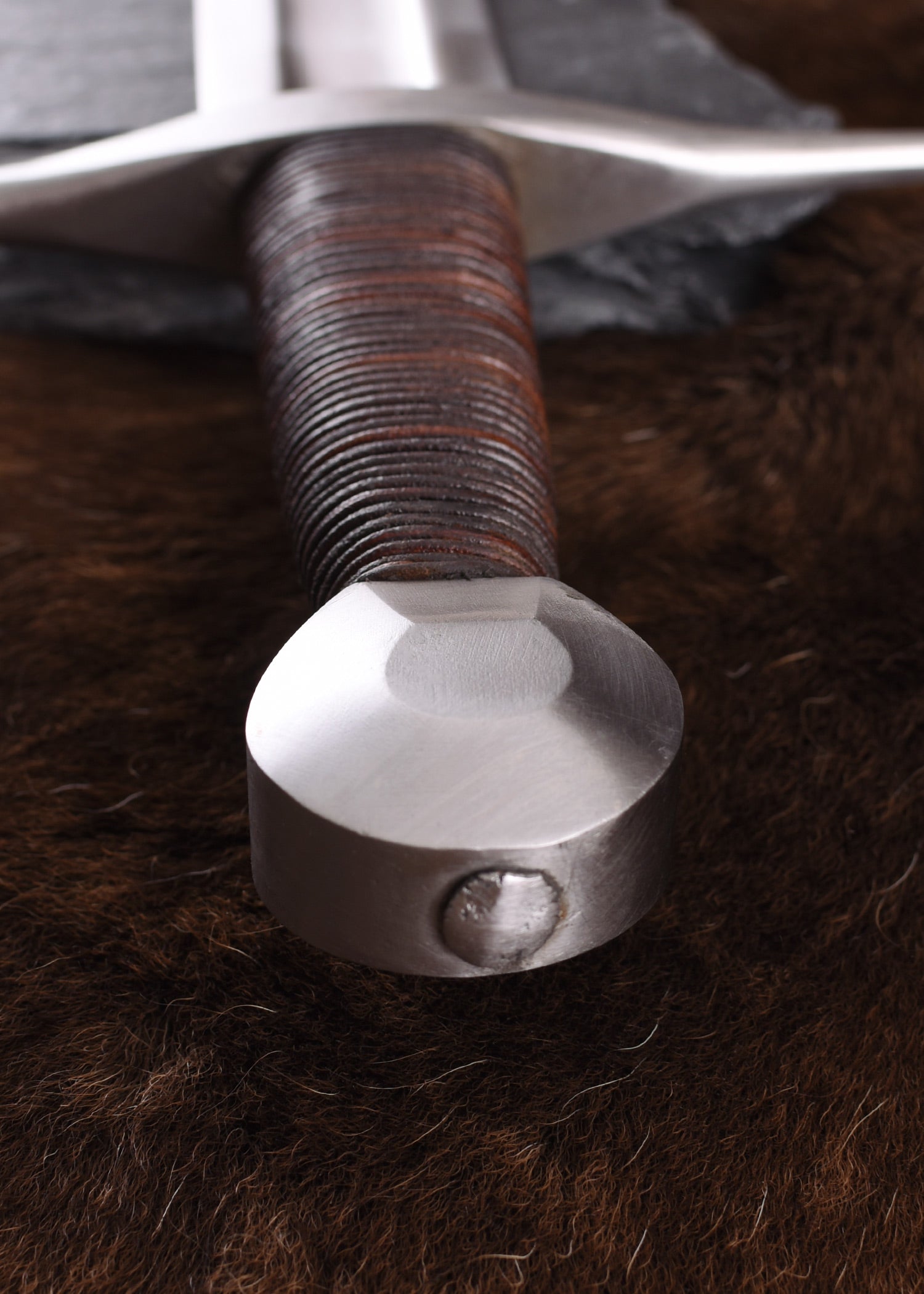 Imagen única de: Espada Vikinga Con Vaina, Siglo Xi, Lucha De Espectáculo, Categoría-B