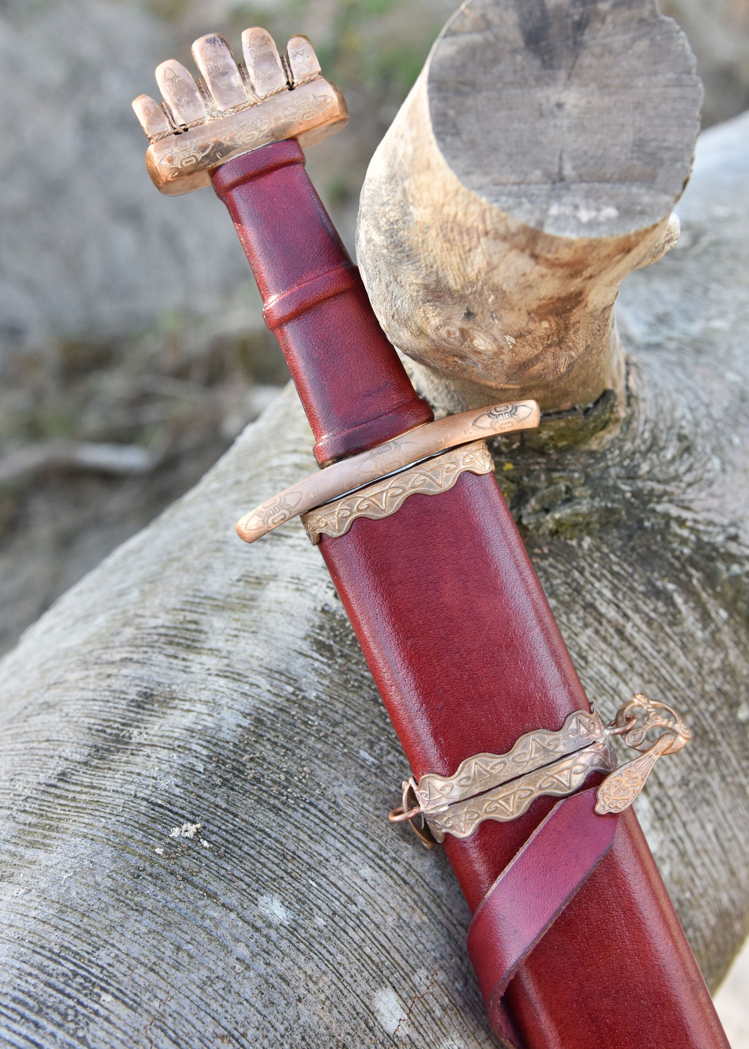 Imagen única de: Espada Vikinga De Vestre Berg (Oslo) Con Vaina, Tipo Petersen O, Siglo X. Categoría-B