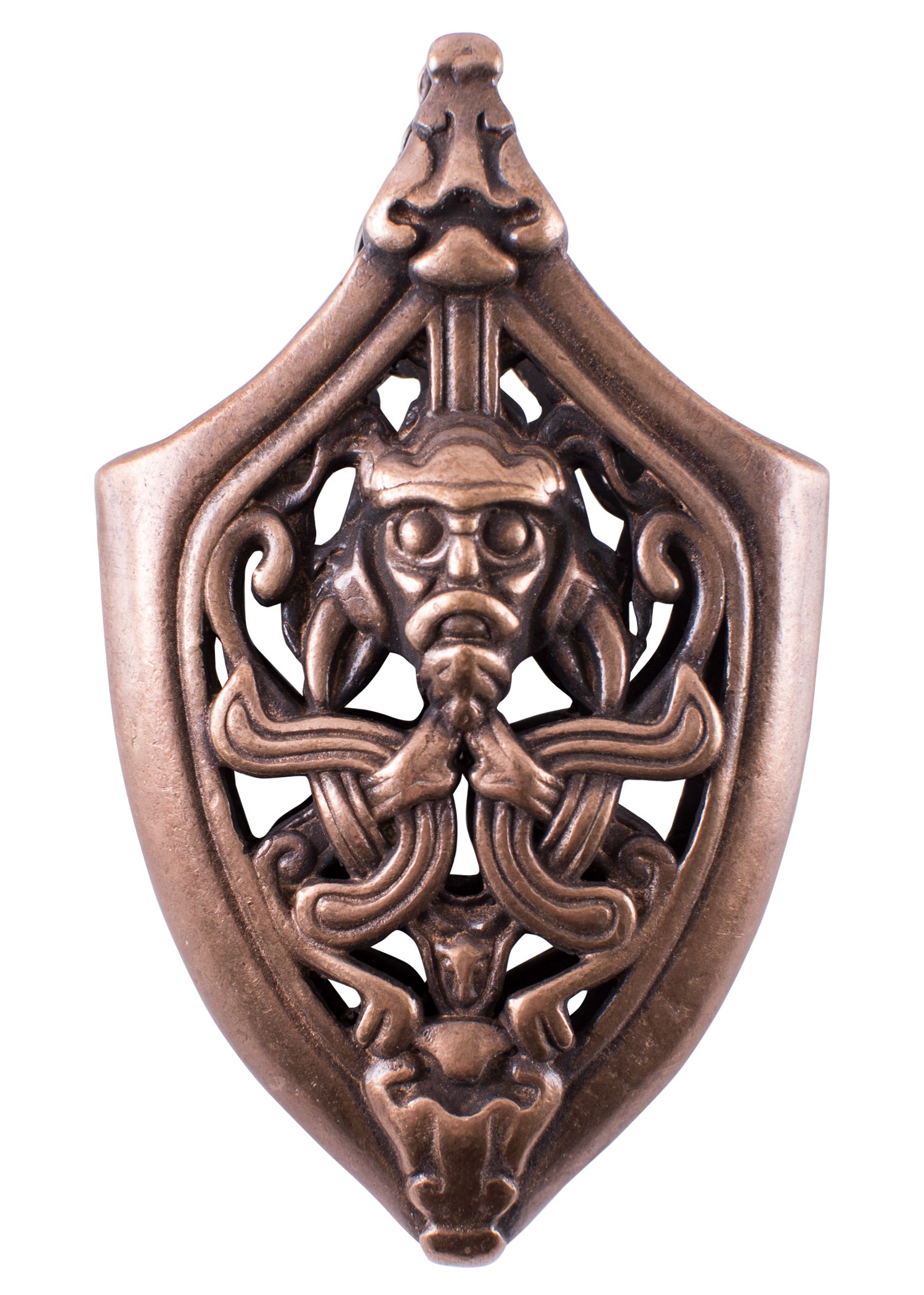 Imagen única de: Placa Para Funda De Espada Vikinga, Bronce