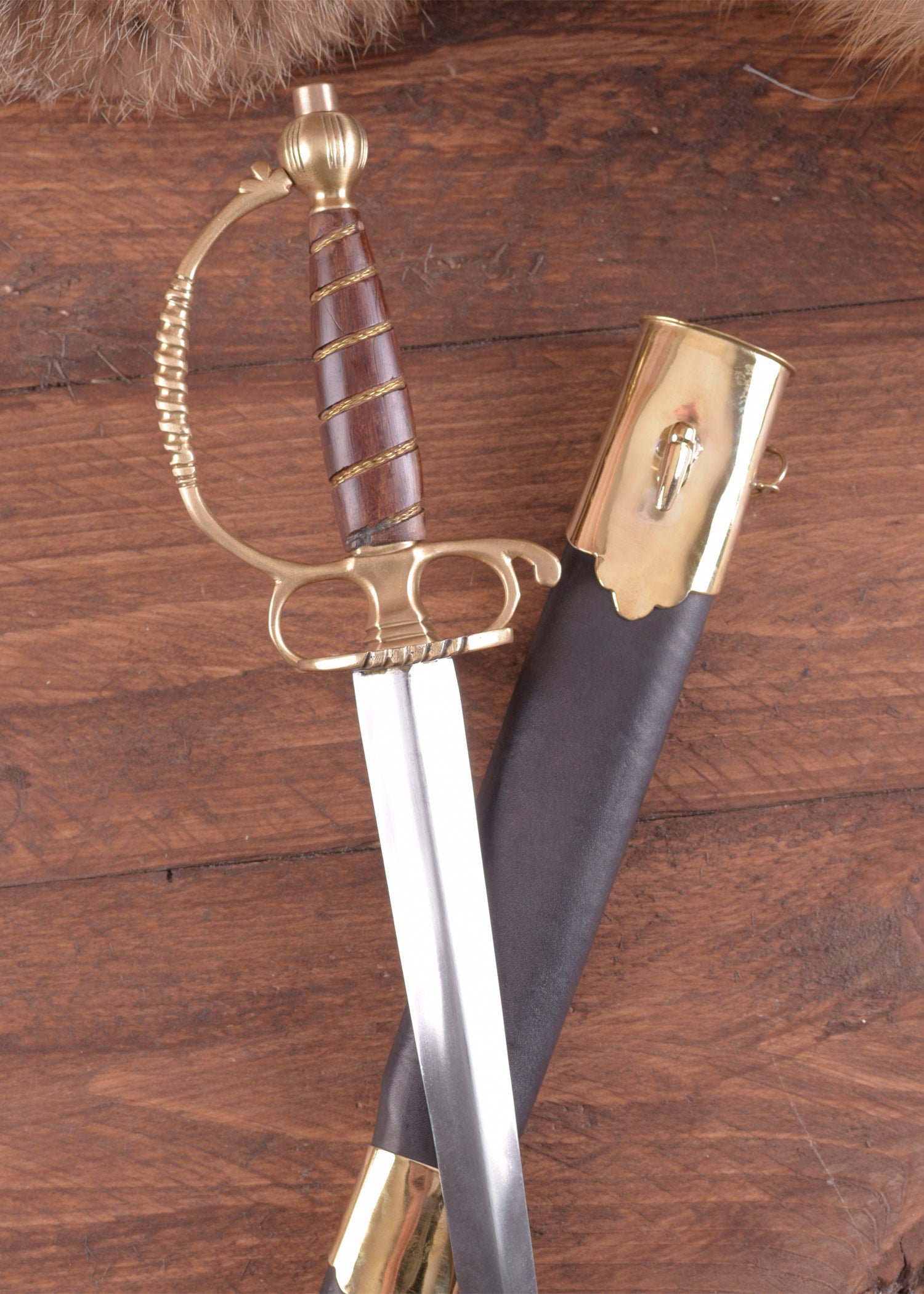 Imagen única de: Espada Civil, Siglo Xviii, Con Vaina. , Categoría-C