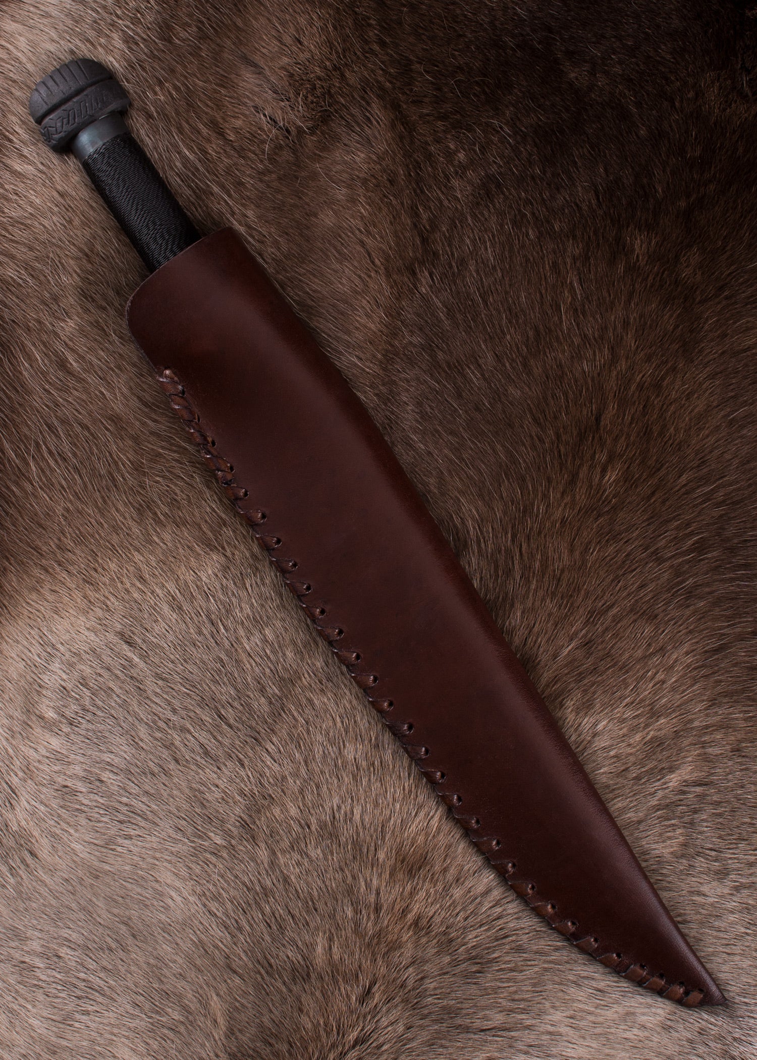 Imagen única de: Sax (Seax) Vikingo Con Mango Envuelto En Alambre