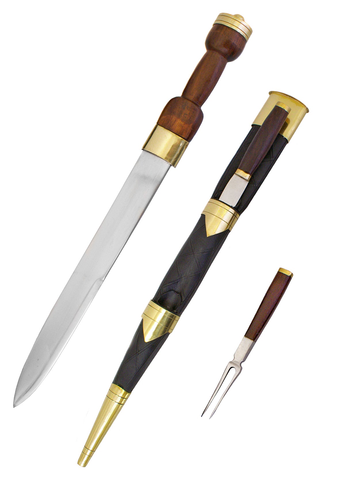 Imagen única de: Dirk Escocés Con Tenedor, Cuchillo Y Funda