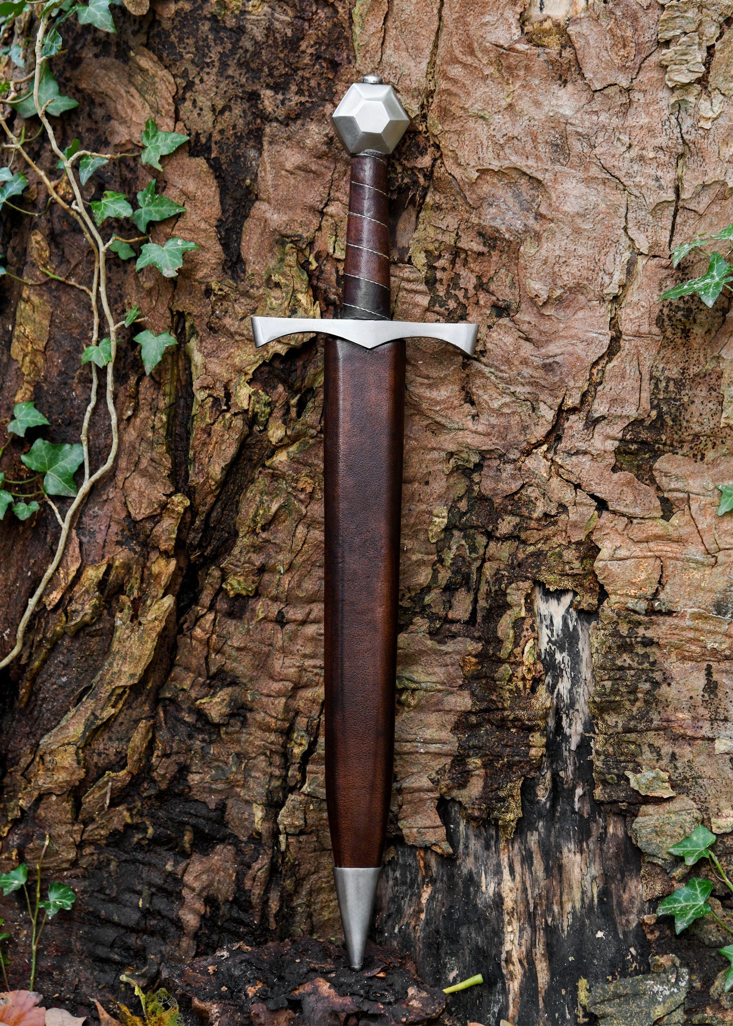 Imagen única de: Daga Medieval Para Combate Ligero, Incluida Vaina, SK-C