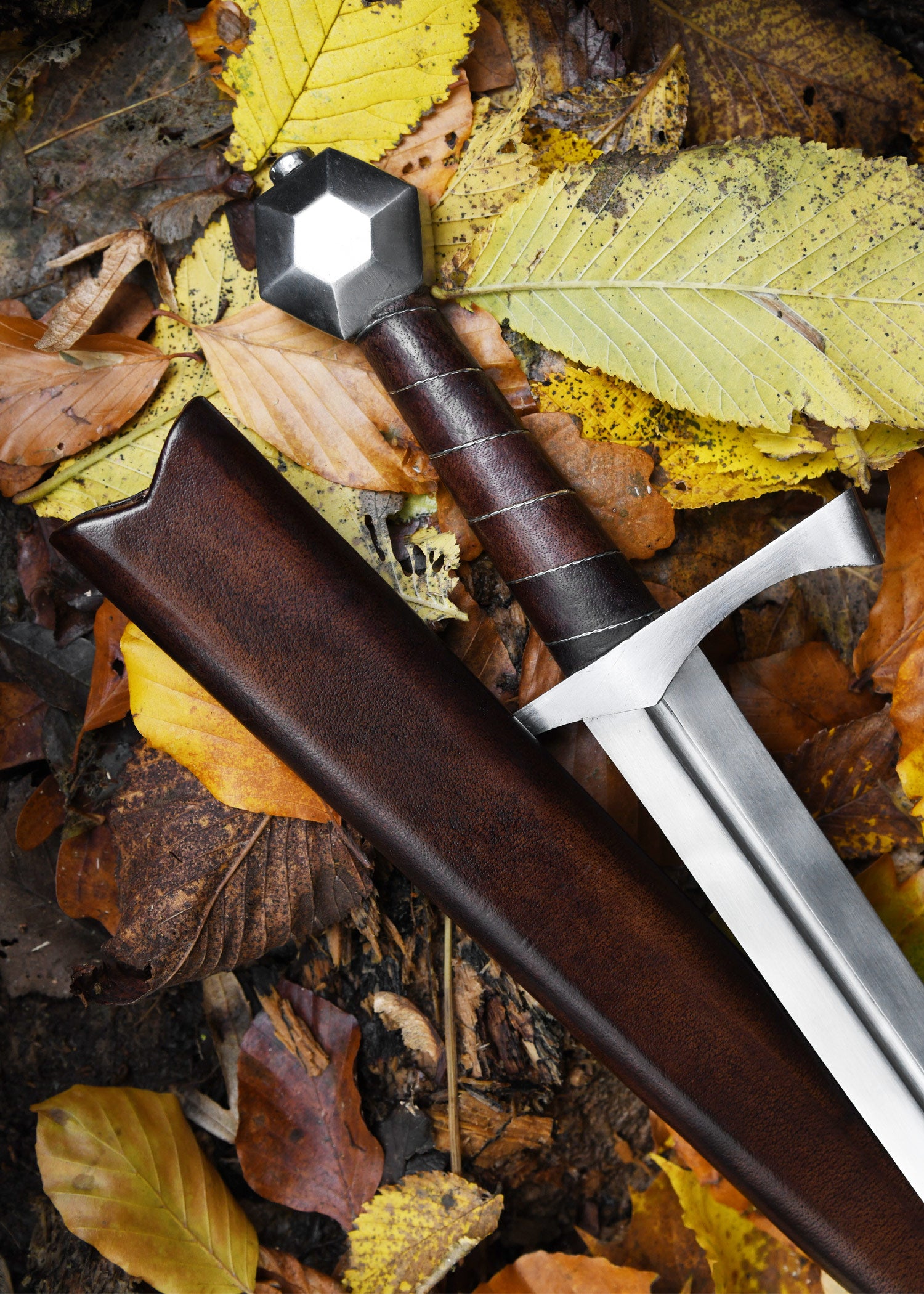 Imagen única de: Daga Medieval Para Combate Ligero, Incluida Vaina, SK-C