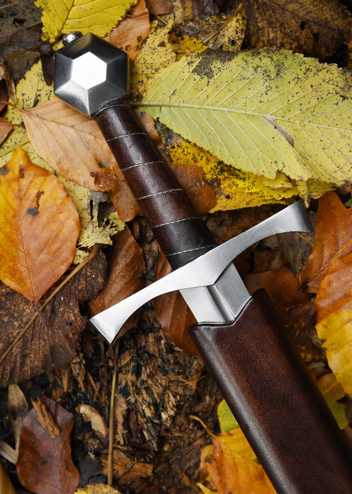 Imagen única de: Daga Medieval Para Combate Ligero, Incluida Vaina, SK-C