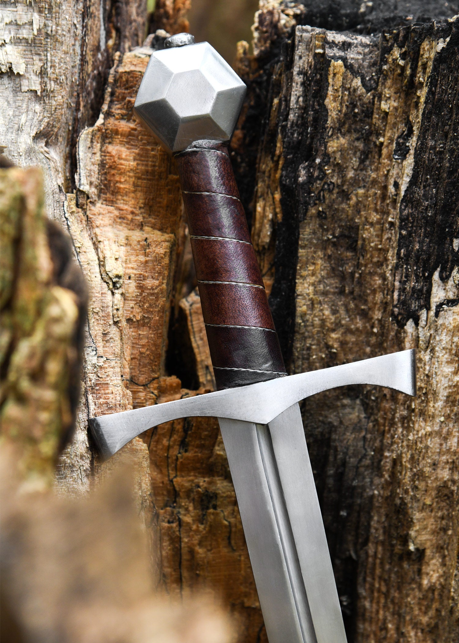 Imagen única de: Daga Medieval Para Combate Ligero, Incluida Vaina, SK-C