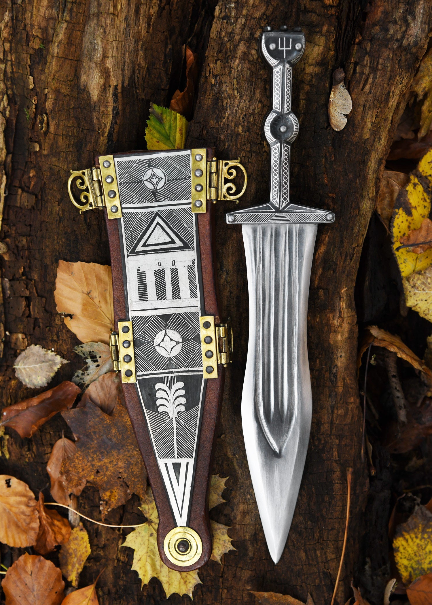 Imagen única de: Pugio De Vindonissa Con Incrustaciones De Plata.