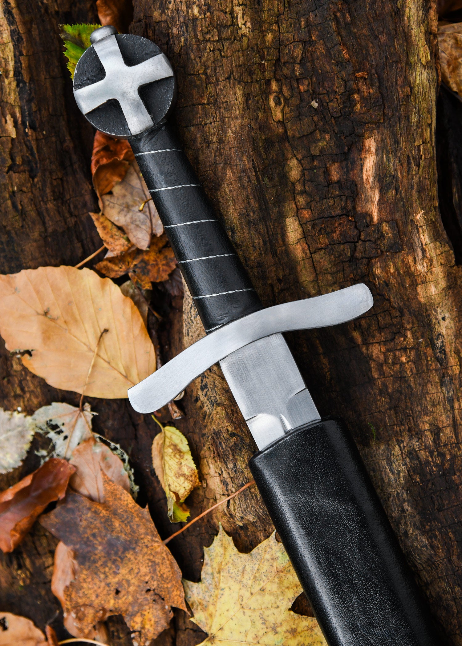 Imagen única de: Daga Cruzada Para Combate Ligero, Incluida Vaina, Sk-c