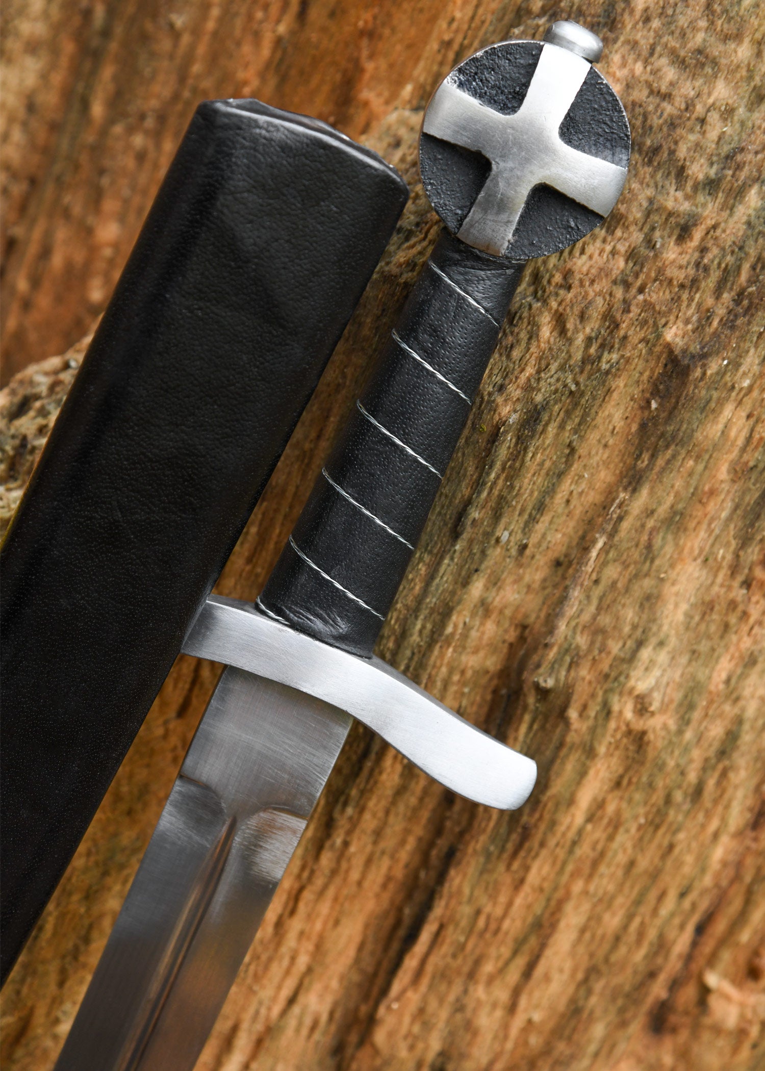 Imagen única de: Daga Cruzada Para Combate Ligero, Incluida Vaina, Sk-c