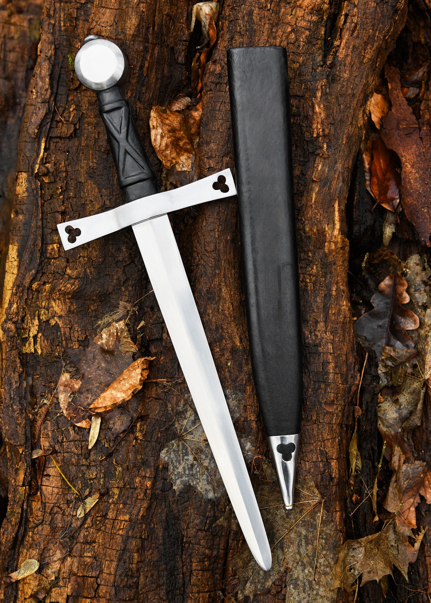 Imagen única de: Daga Gótica Para Combate Ligero, Incluida Vaina, Sk-c