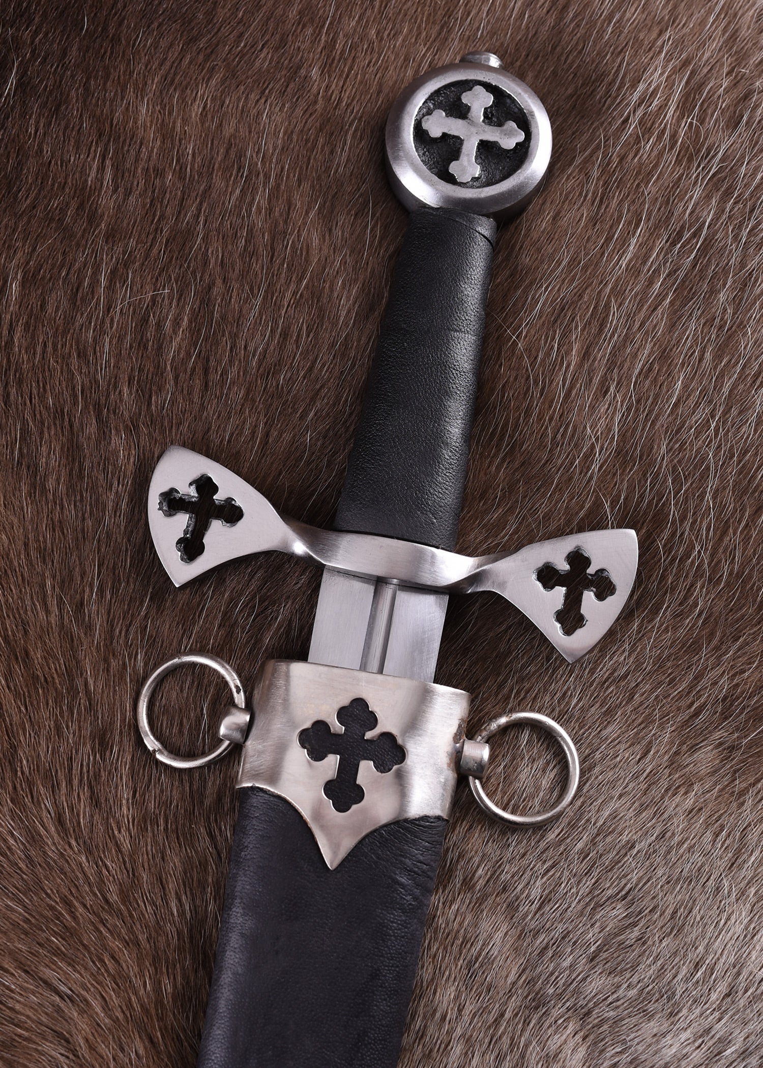 Imagen única de: Daga Templaria Moley Con Vaina