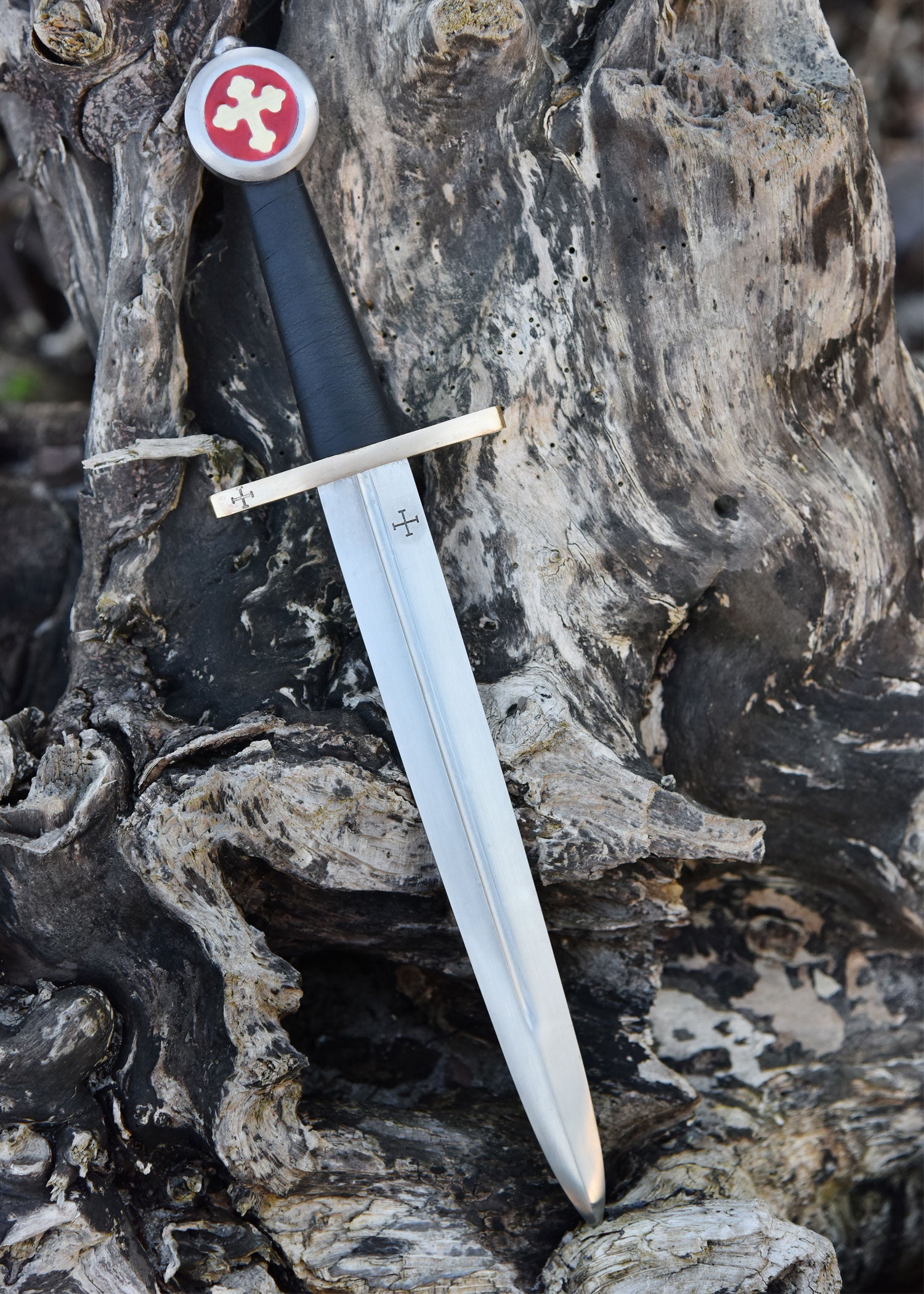 Imagen única de: Daga Templaria Militia Templi Con Vaina
