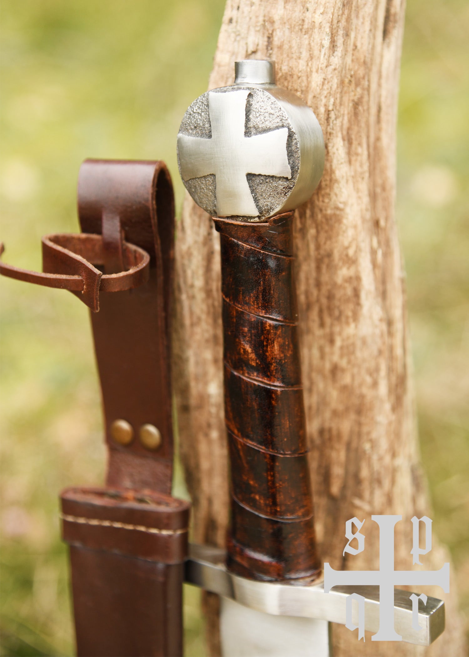 Imagen única de: Daga Medieval Templaria, Sin Filo