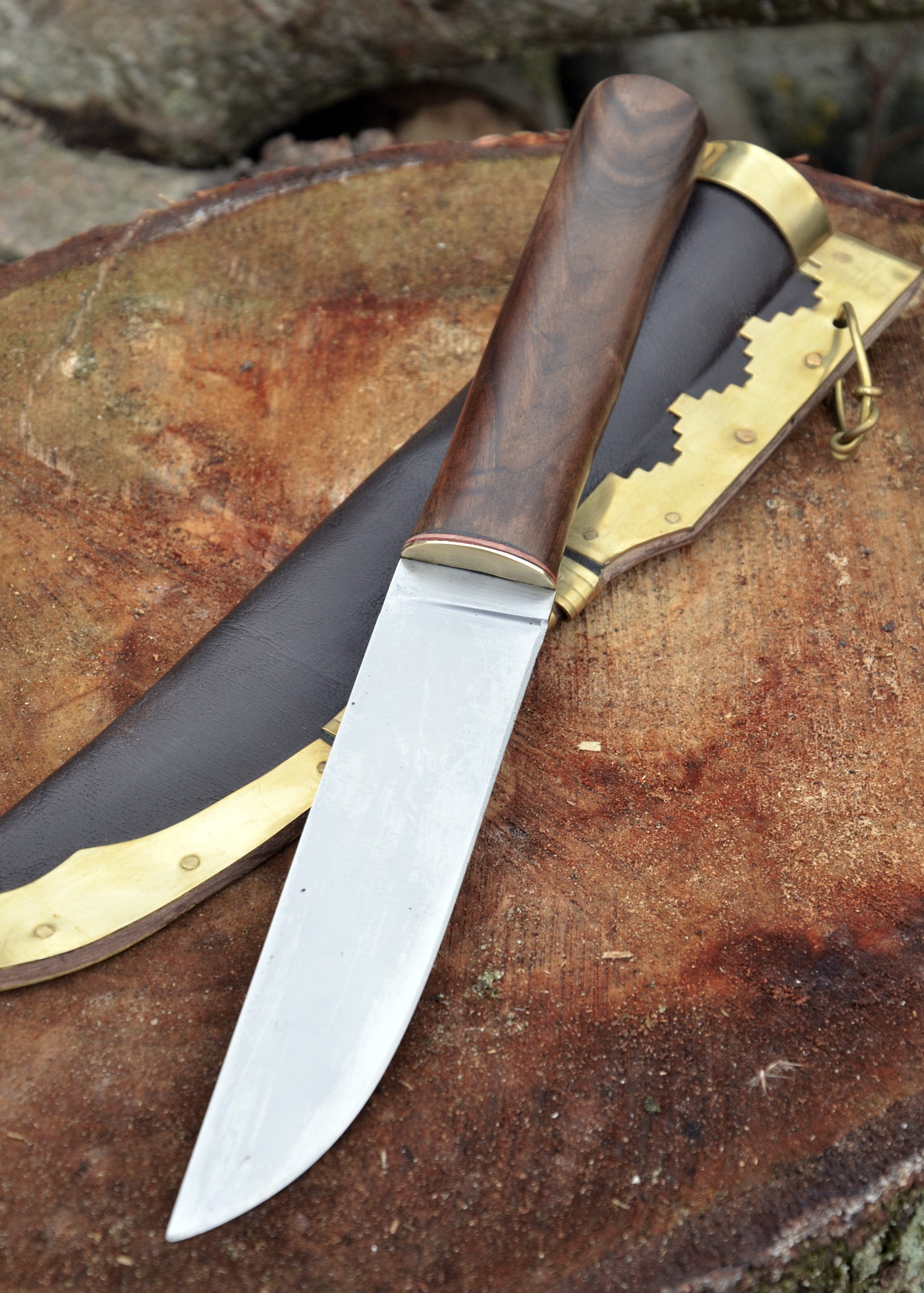 Imagen única de: Cuchillo Sajón Vikingo Tipo 1, Aprox. 28 Cm.