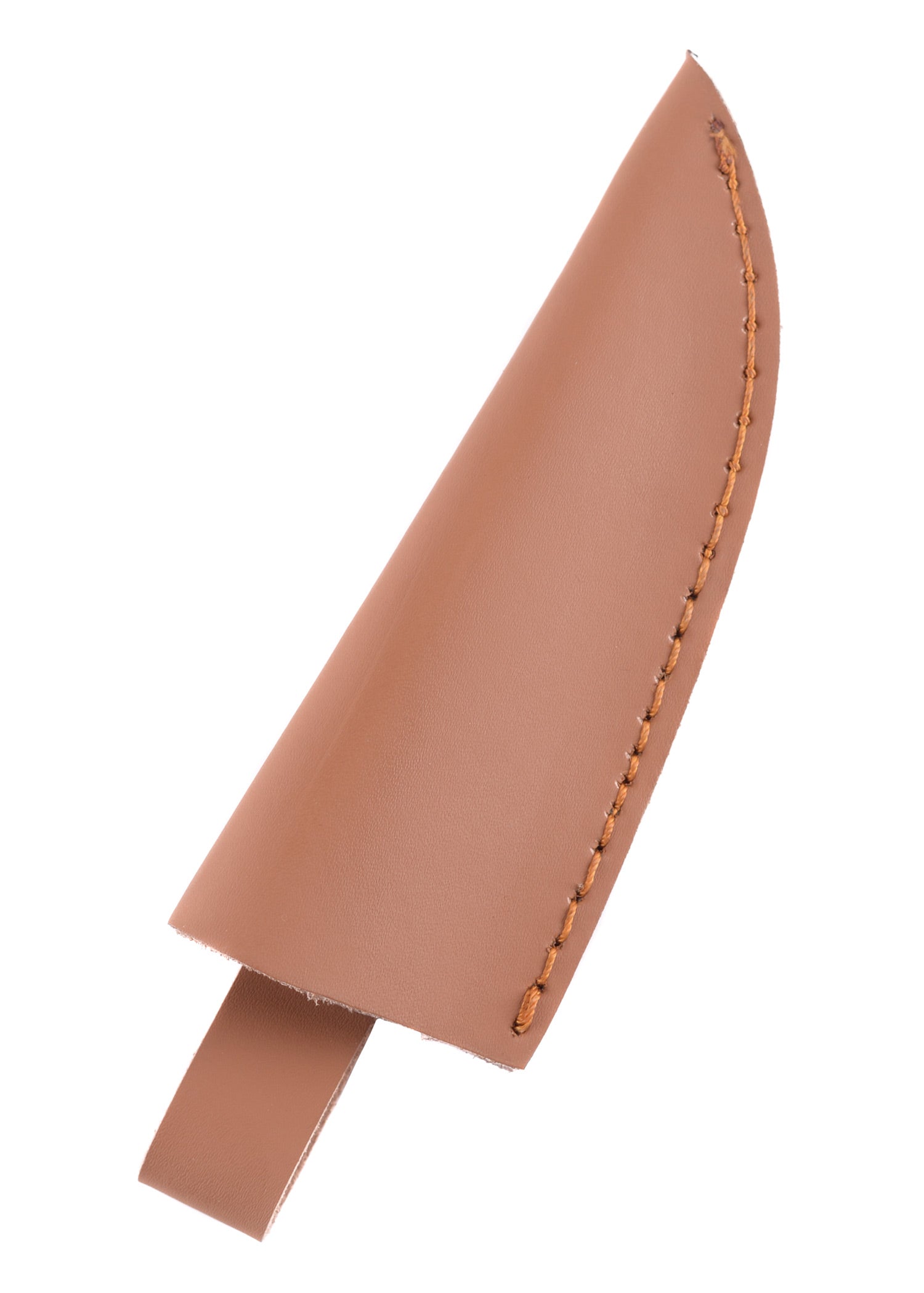 Imagen única de: Cuchillo De Trinchar Nórdico Fabricado En Acero Inoxidable 440 Con Funda De Cuero.