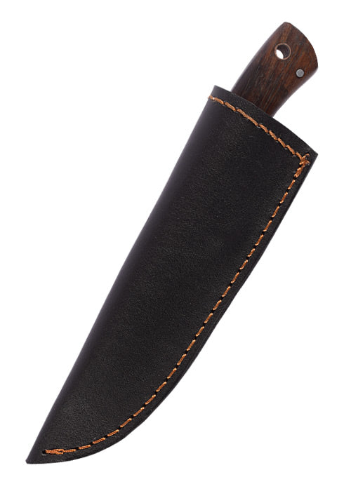 Imagen única de: Cuchillo Con Mango De Madera, Hojas De Acero Damasco.